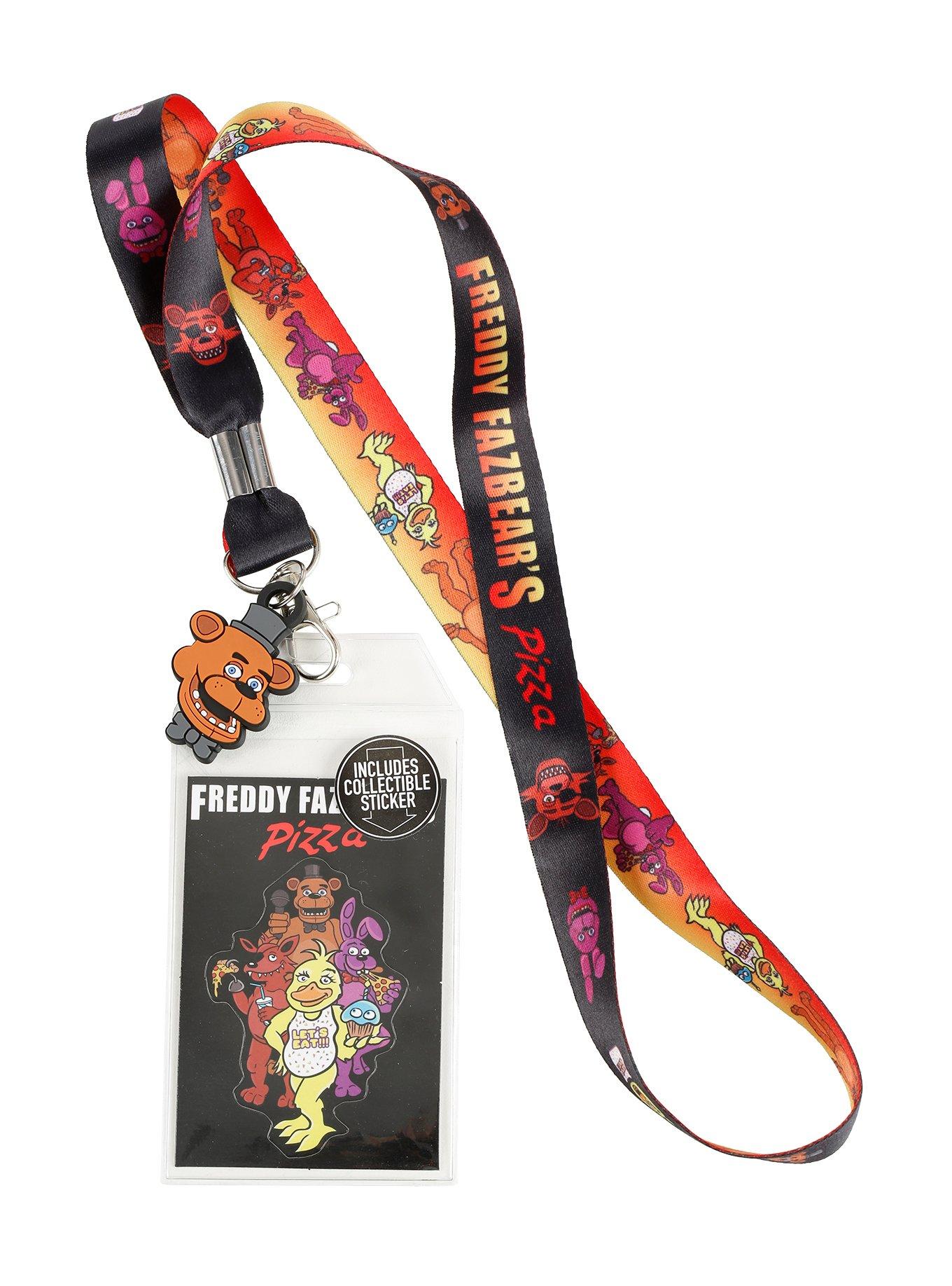 Five Nights At Freddy's Freddy Fazbear's Pizza Lanyard, , alternate