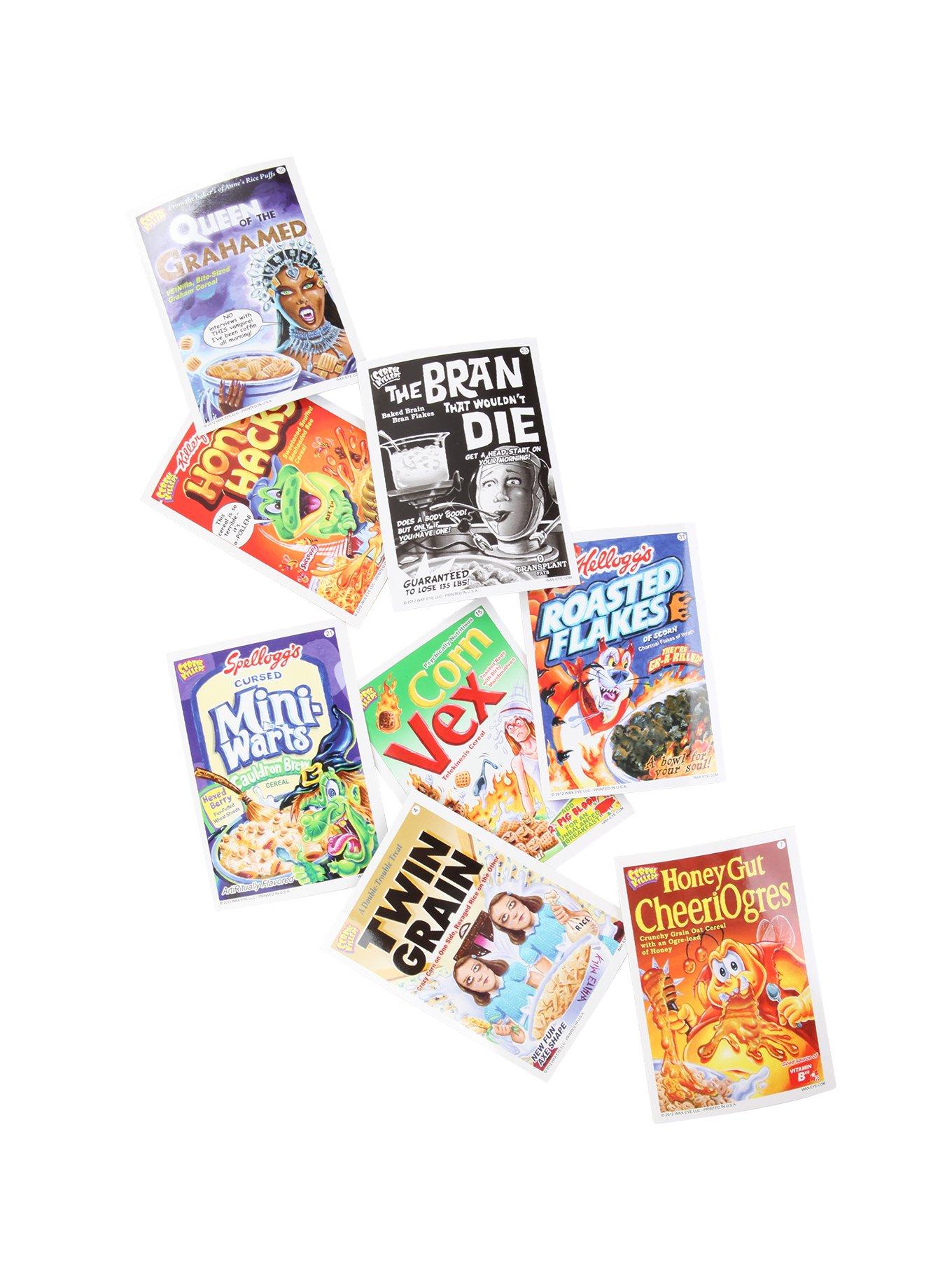 Cereal Killers Series 2 Sticker Trading Cards, , alternate