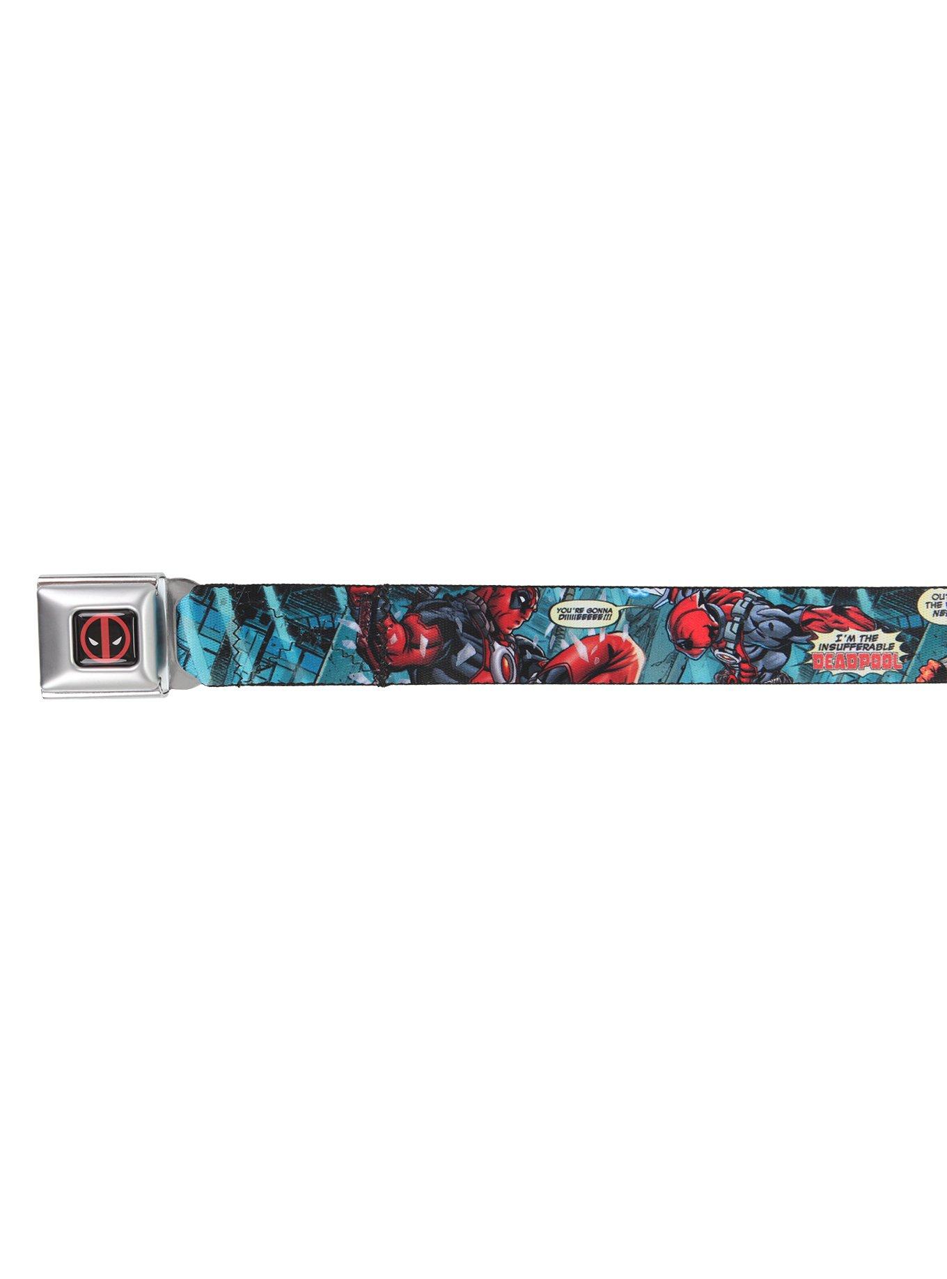 Marvel Deadpool Action Seat Belt Belt, , alternate