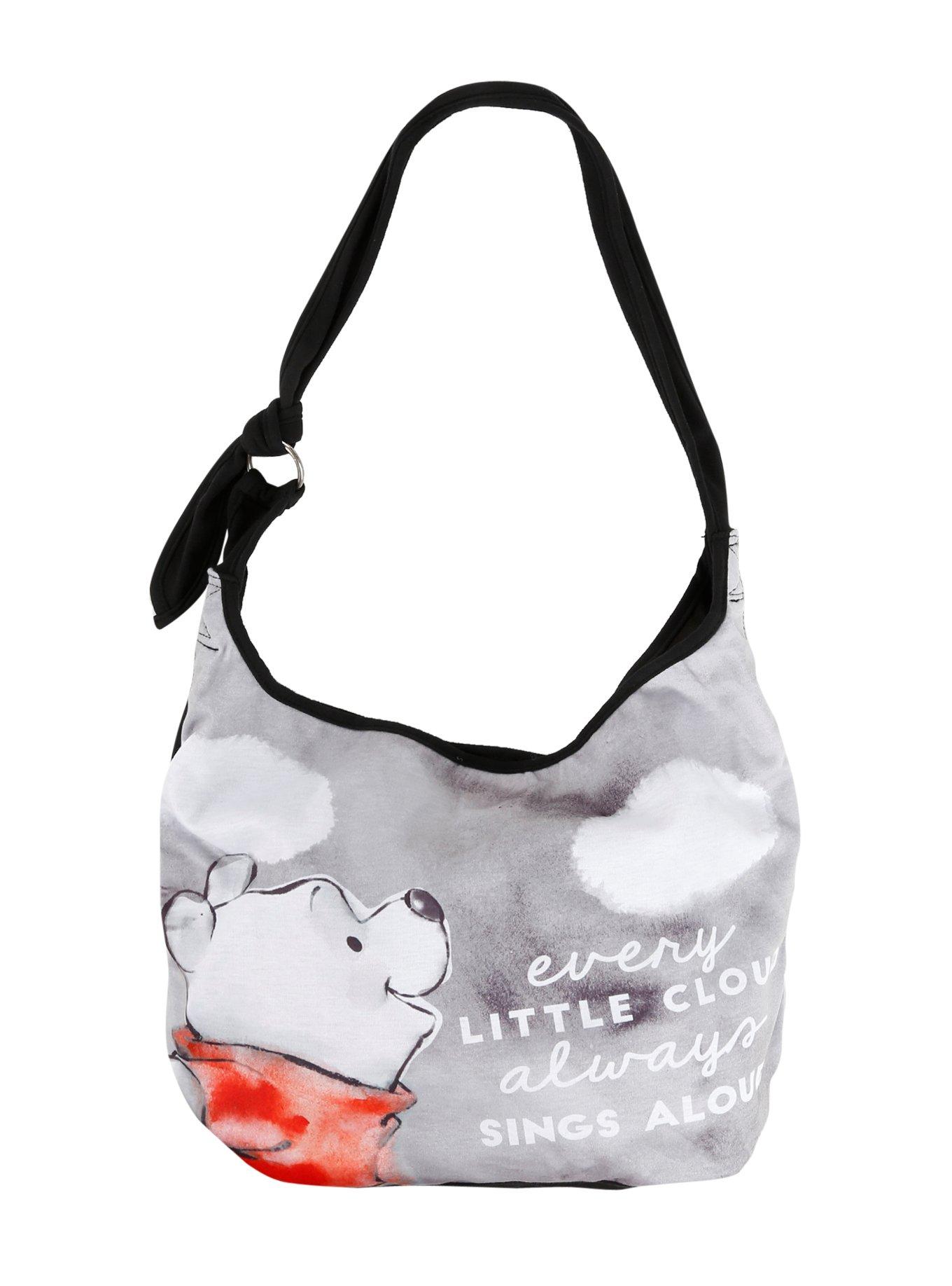 Disney Winnie The Pooh Watercolor Hobo Bag, , alternate