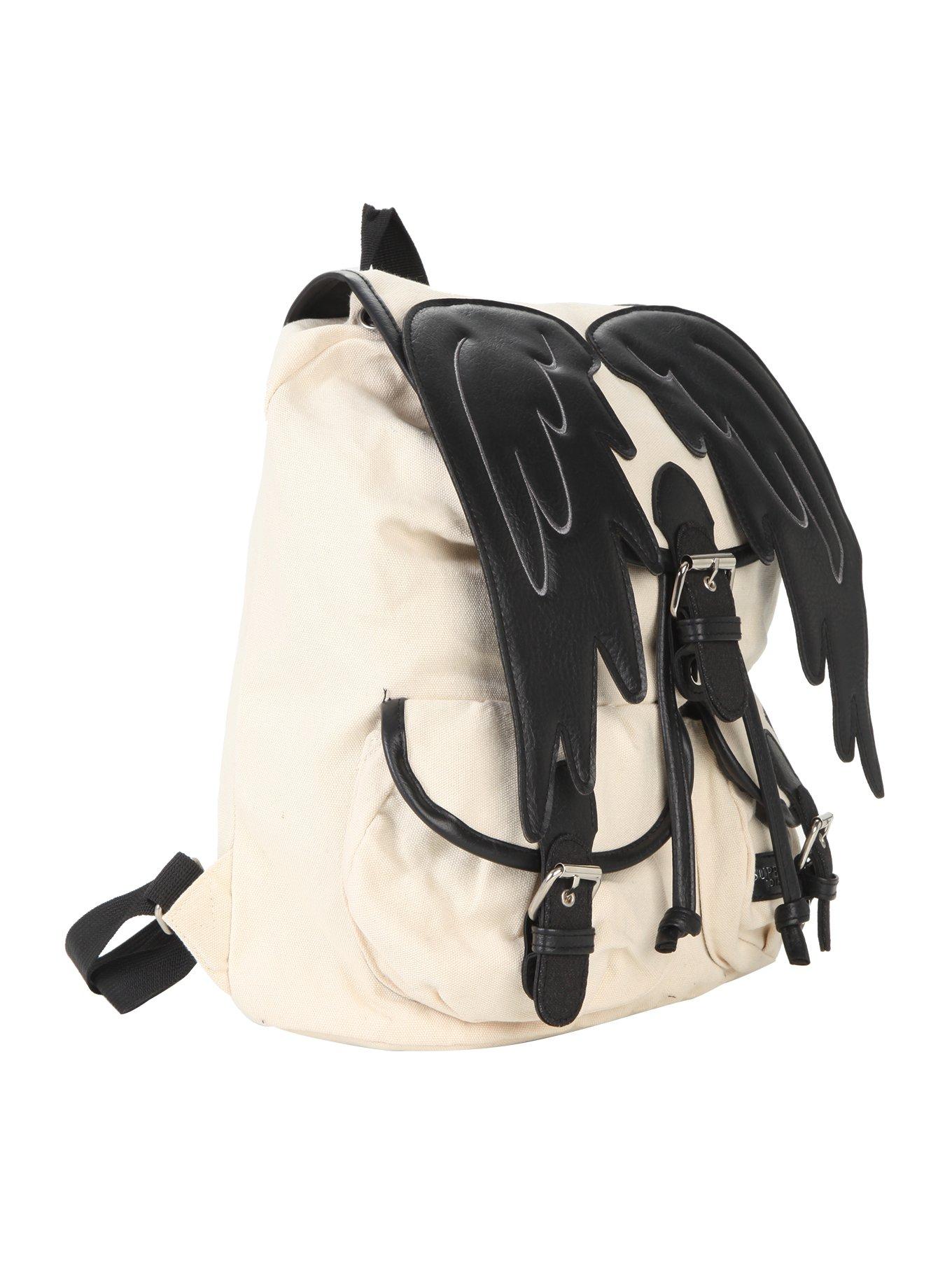 Supernatural Castiel Wings Slouch Backpack, , alternate