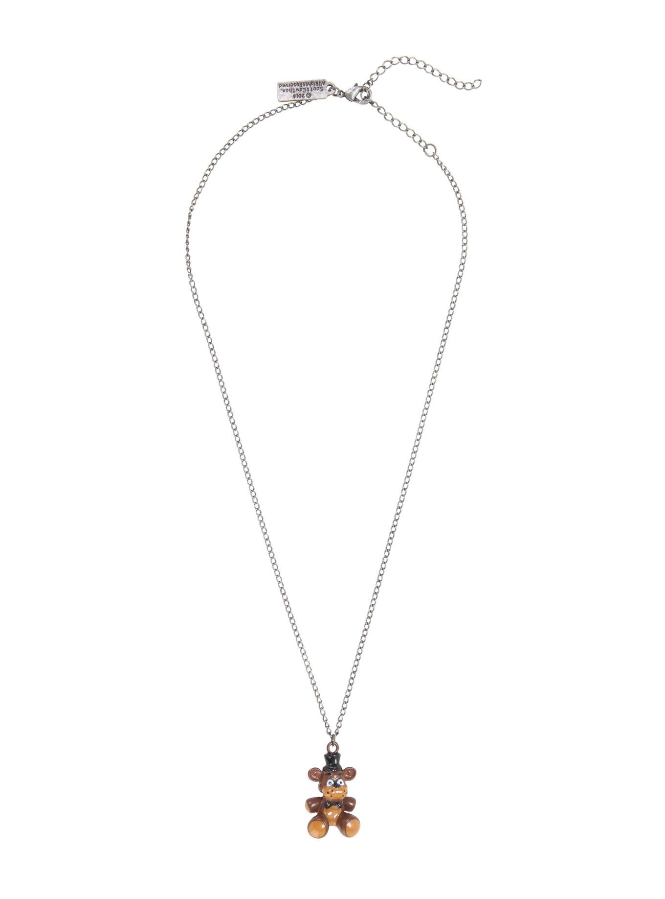 Hot Topic Five Nights At Freddy's Pizza Box Necklace