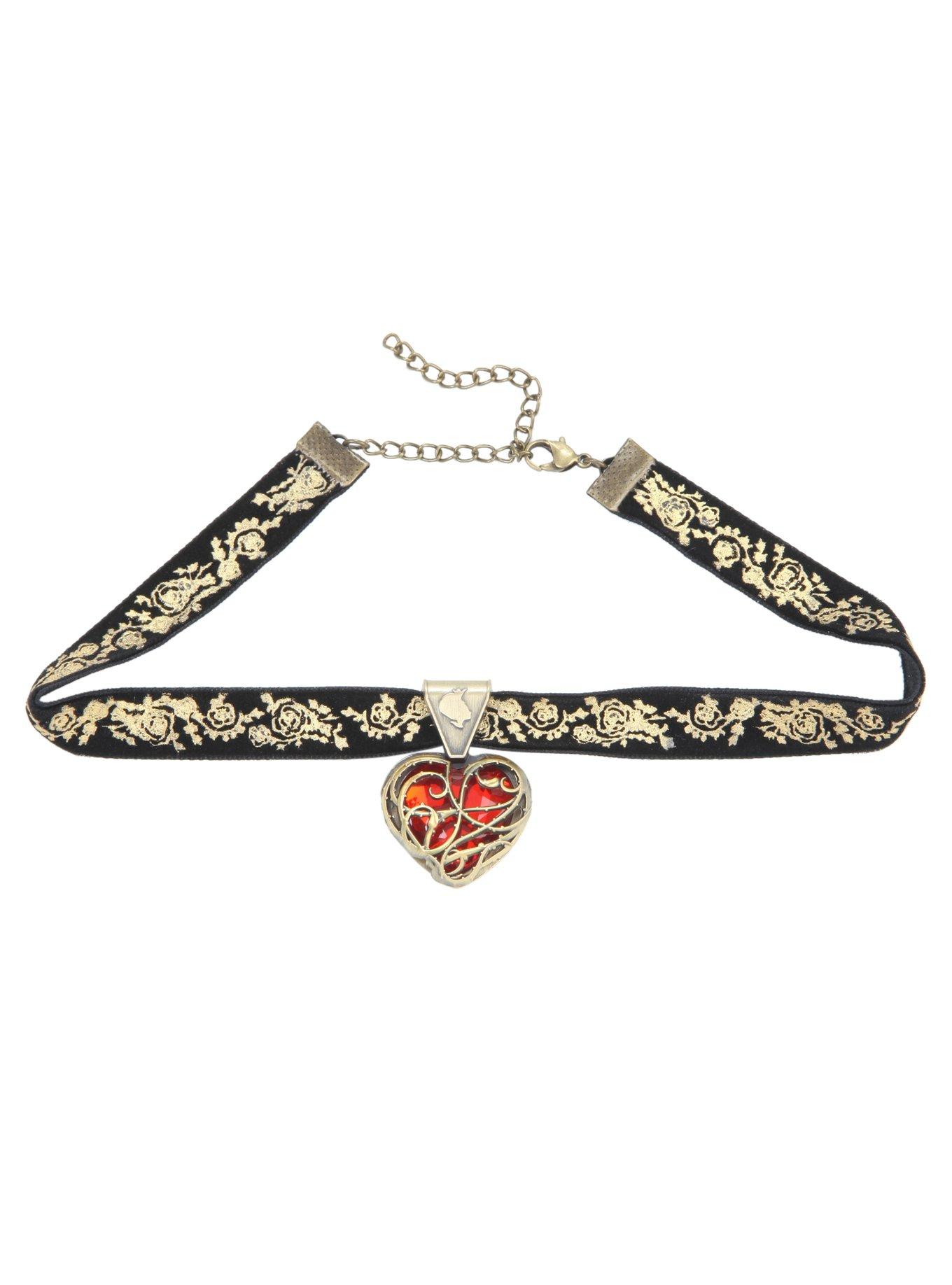 Disney Alice Through The Looking Glass Heart Choker, , alternate