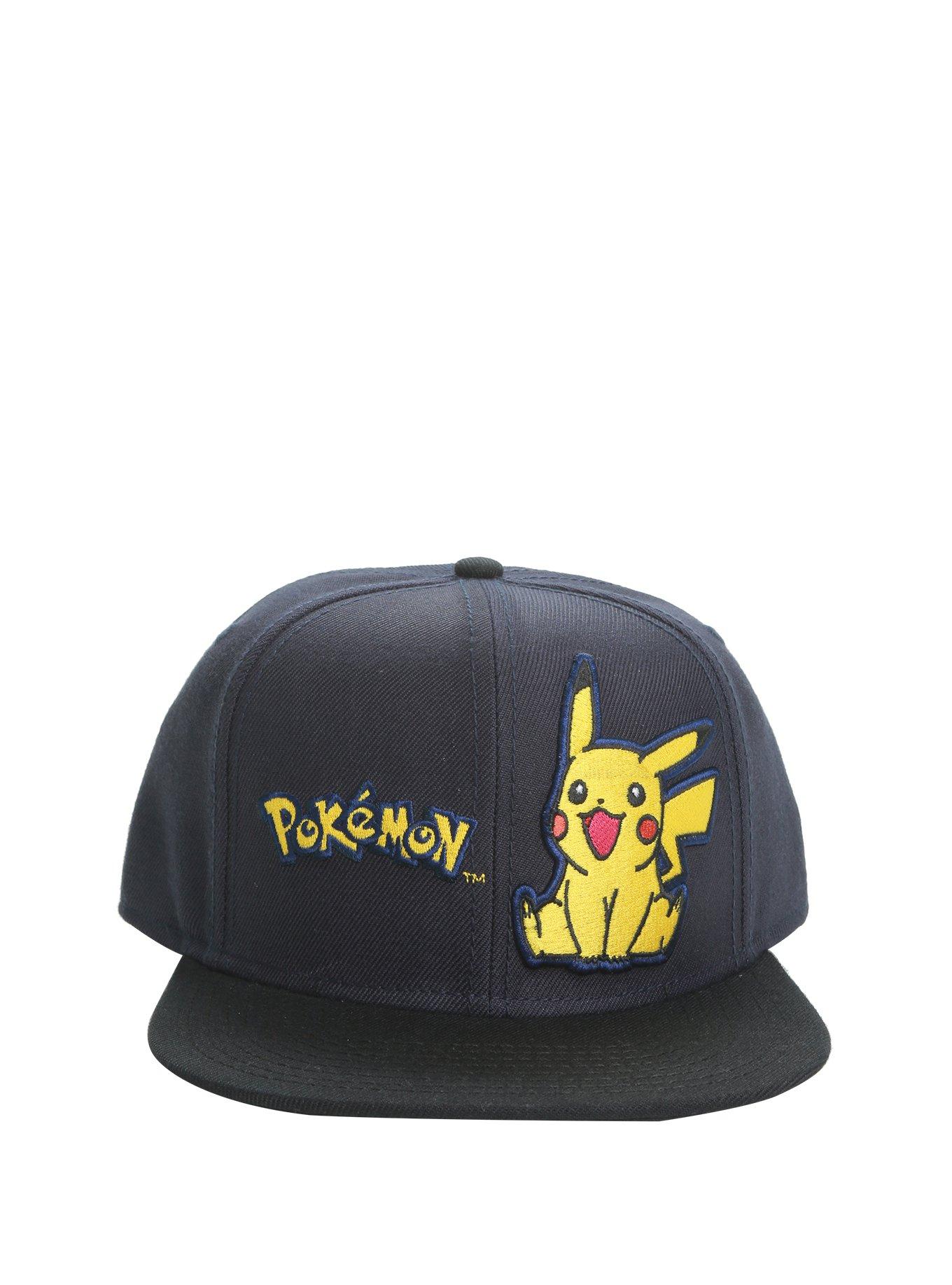 Pokemon Pikachu Snapback Hat, , alternate