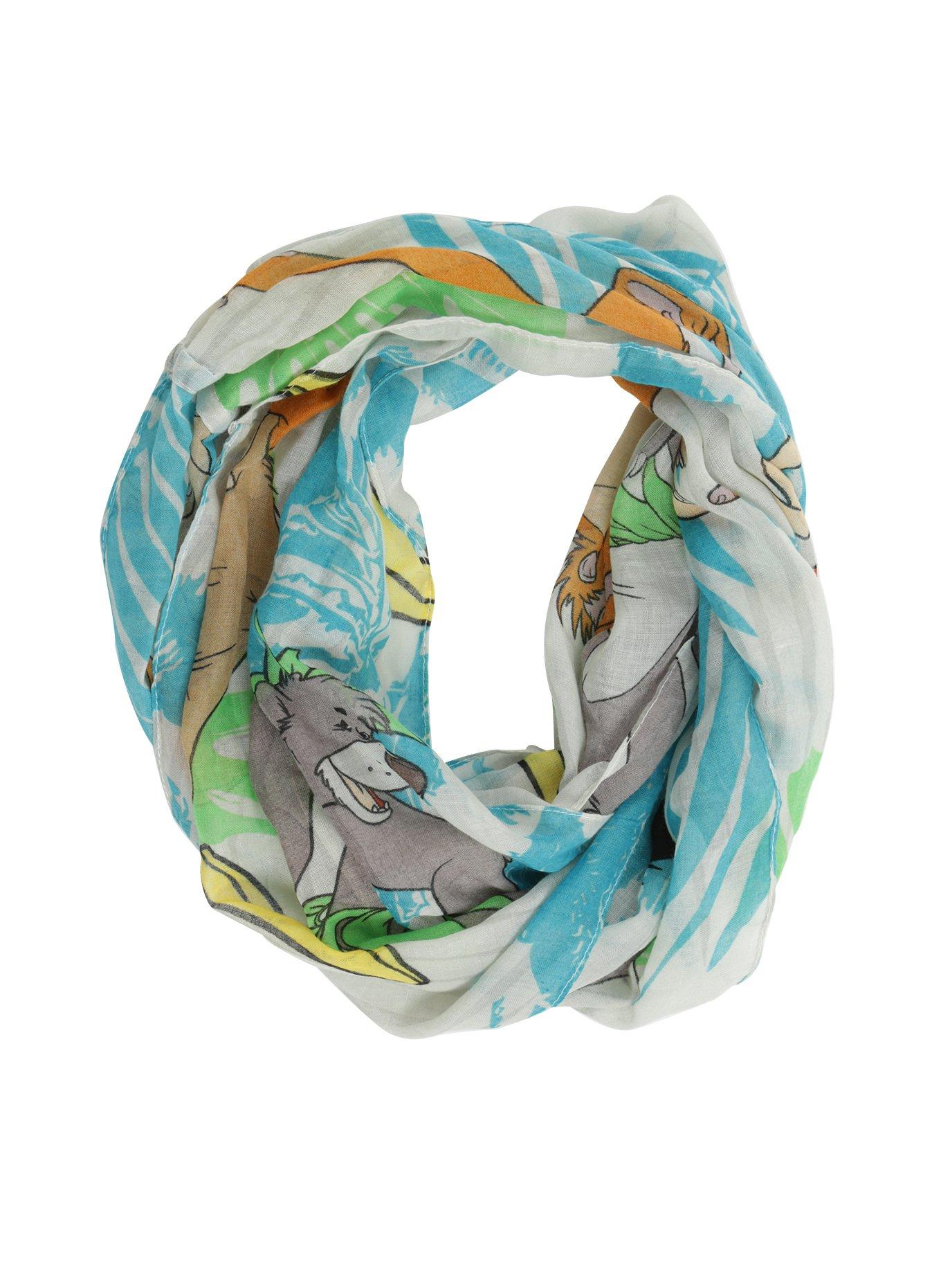 Disney The Jungle Book Characters Infinity Scarf, , alternate