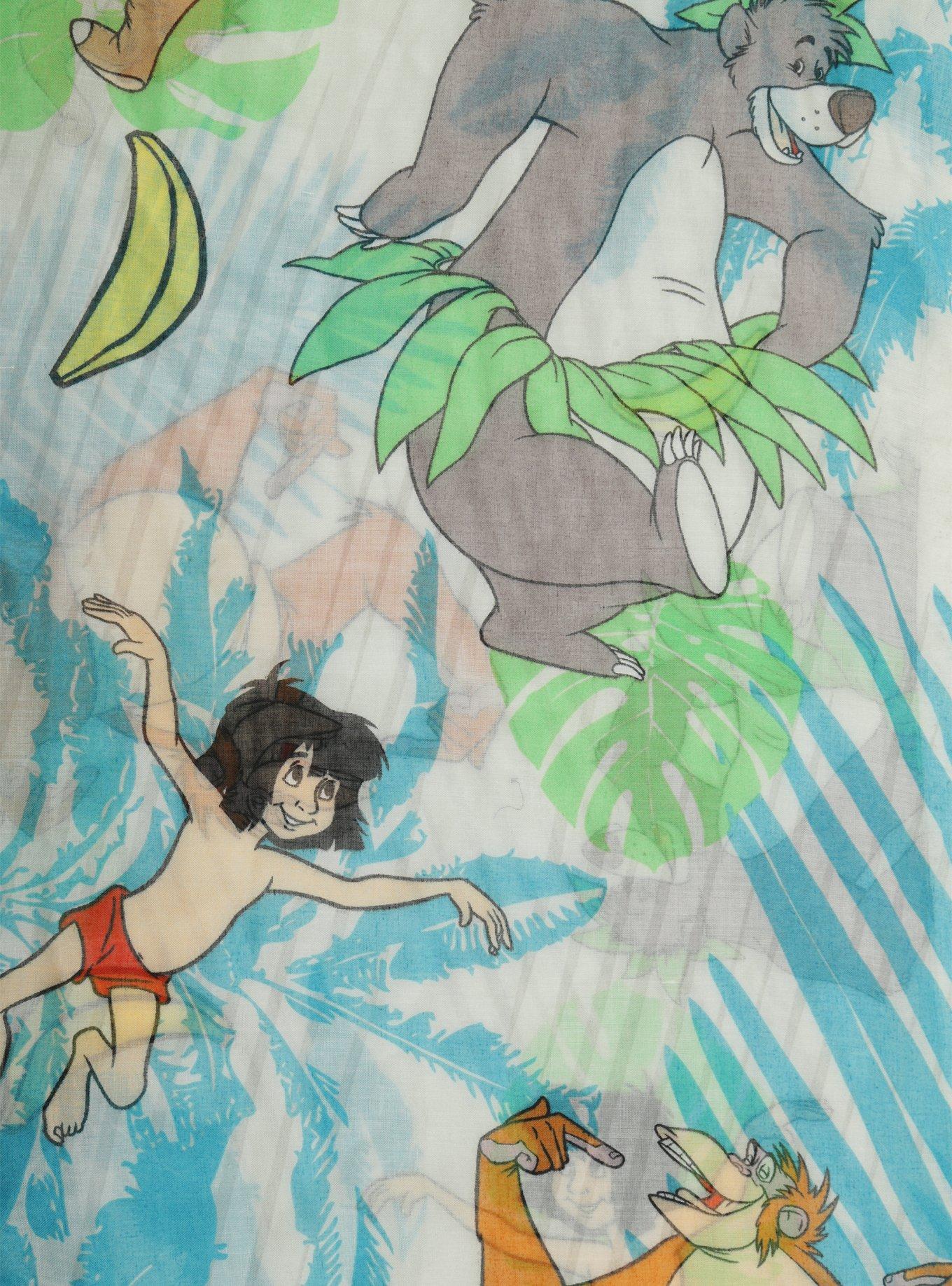 Disney The Jungle Book Characters Infinity Scarf, , alternate