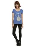 The Little Prince Book Cover Girls T-Shirt, , alternate