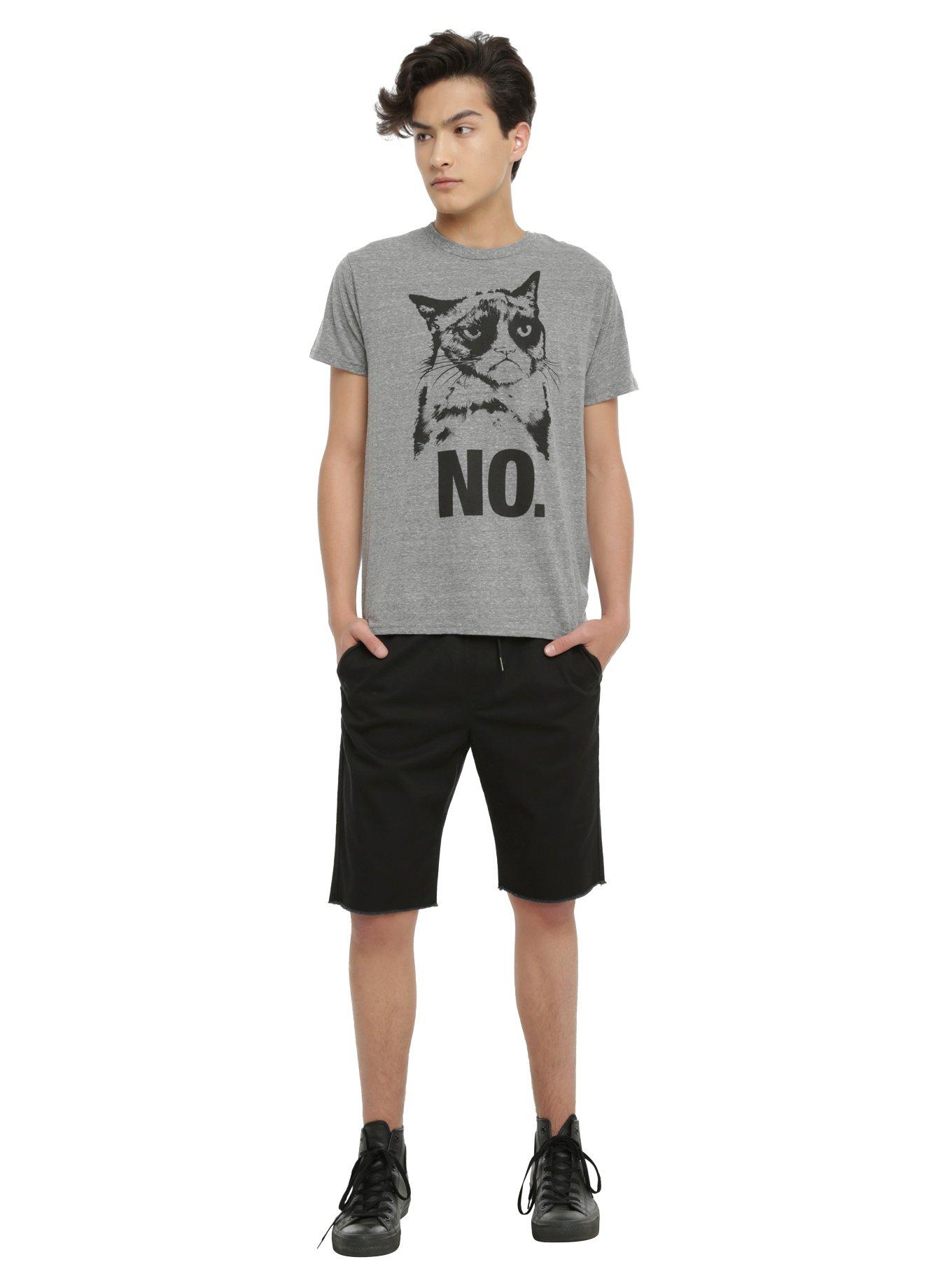 Grumpy Cat No T-Shirt, , alternate