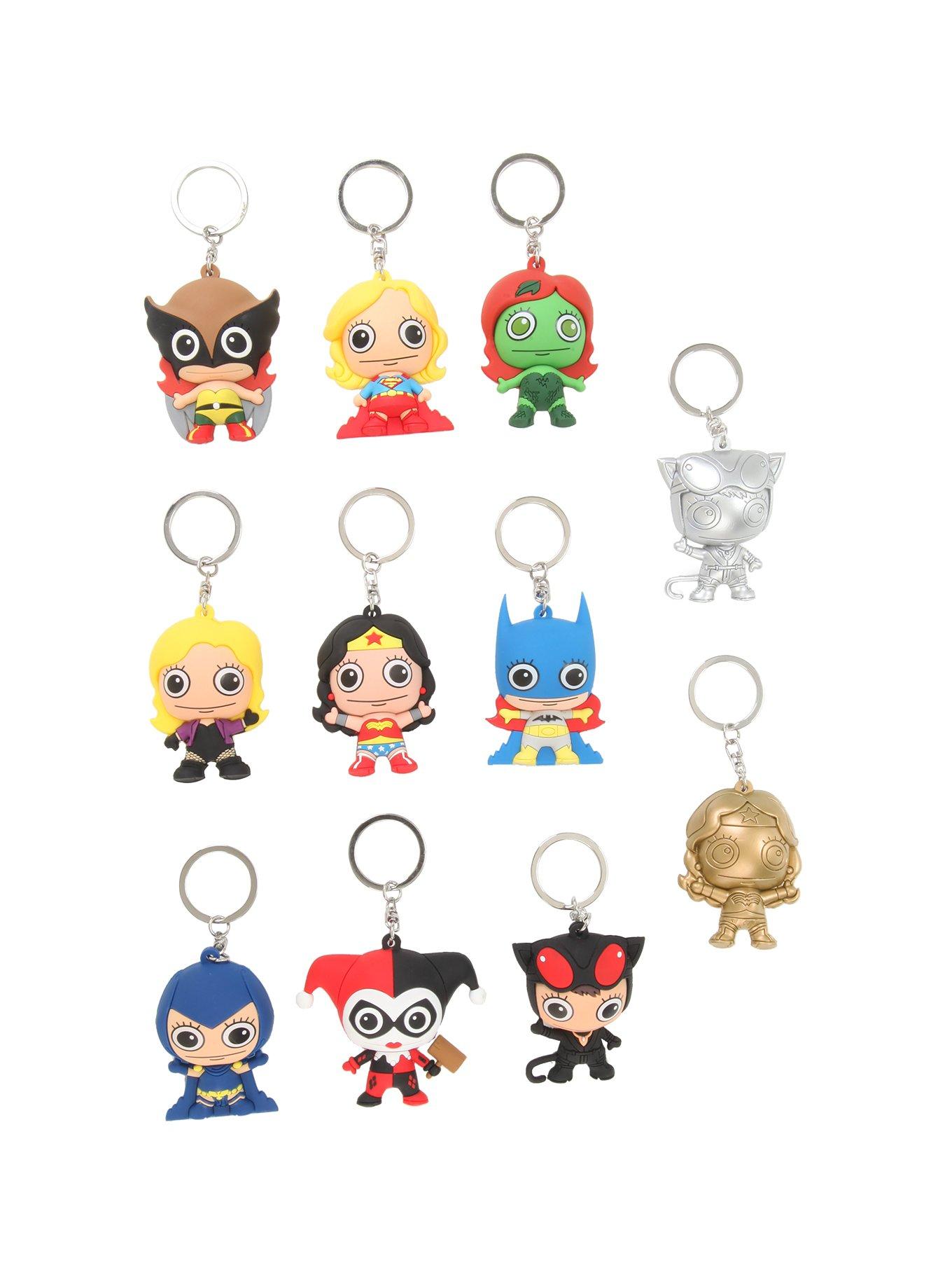 DC Comics Women Of DC Universe Blind Bag Figure Key Chain, , alternate