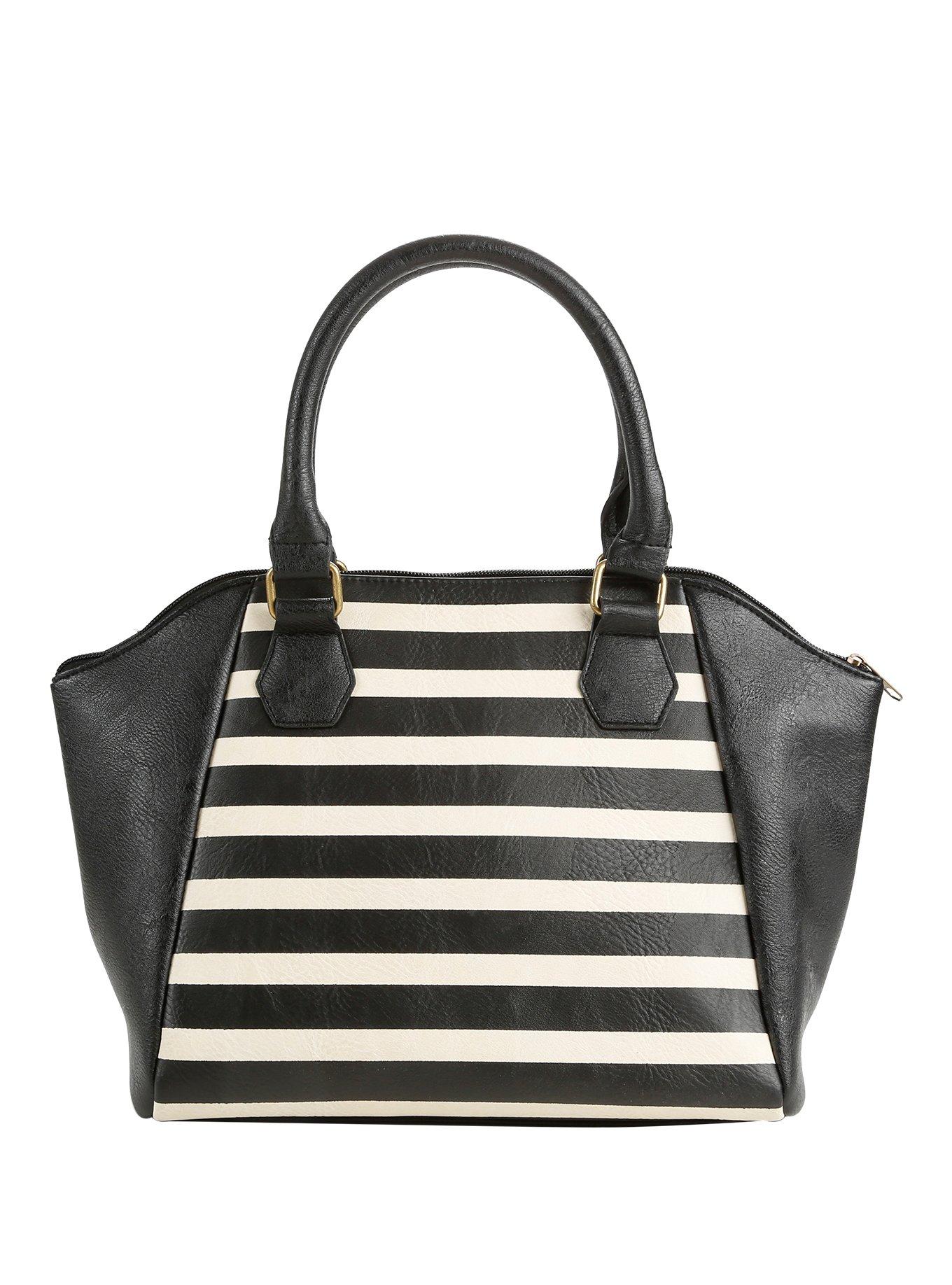 Loungefly Sugar Skull Stripe Bag, , alternate