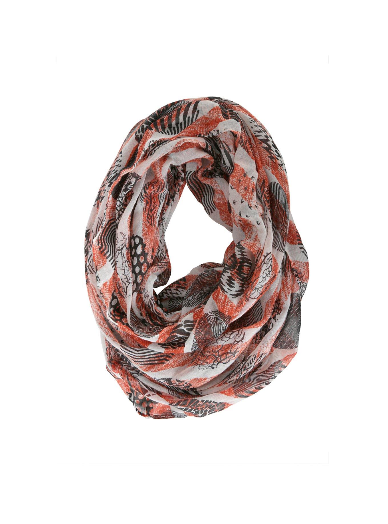 Twenty One Pilots Print Infinity Scarf, , alternate