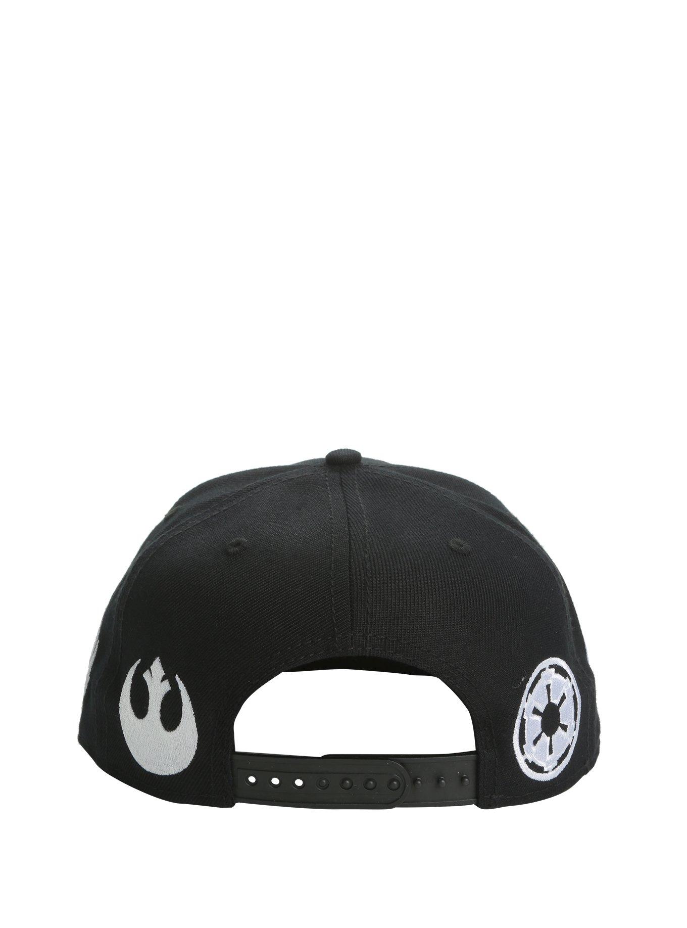 Star Wars Allover Icons Snapback Hat, , alternate