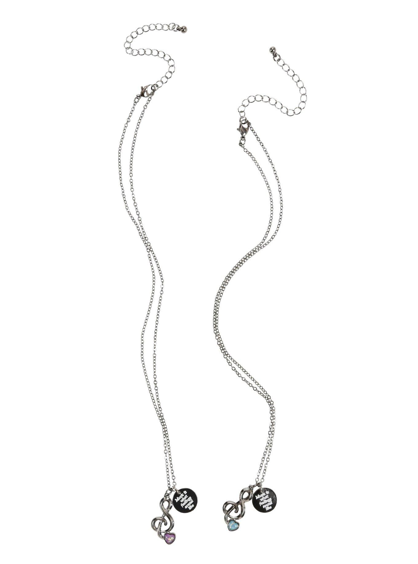 Music Feelings BFF Necklace Set, , alternate