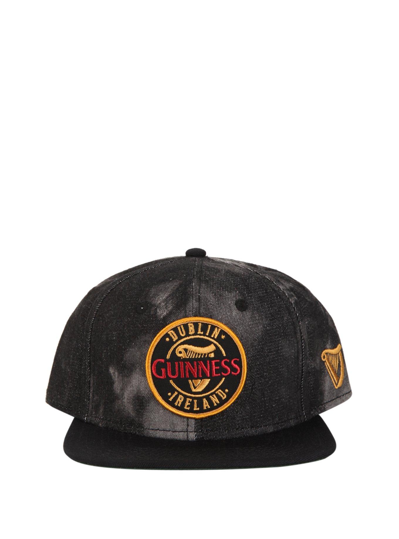 Guinness Logo Snapback Hat, , alternate