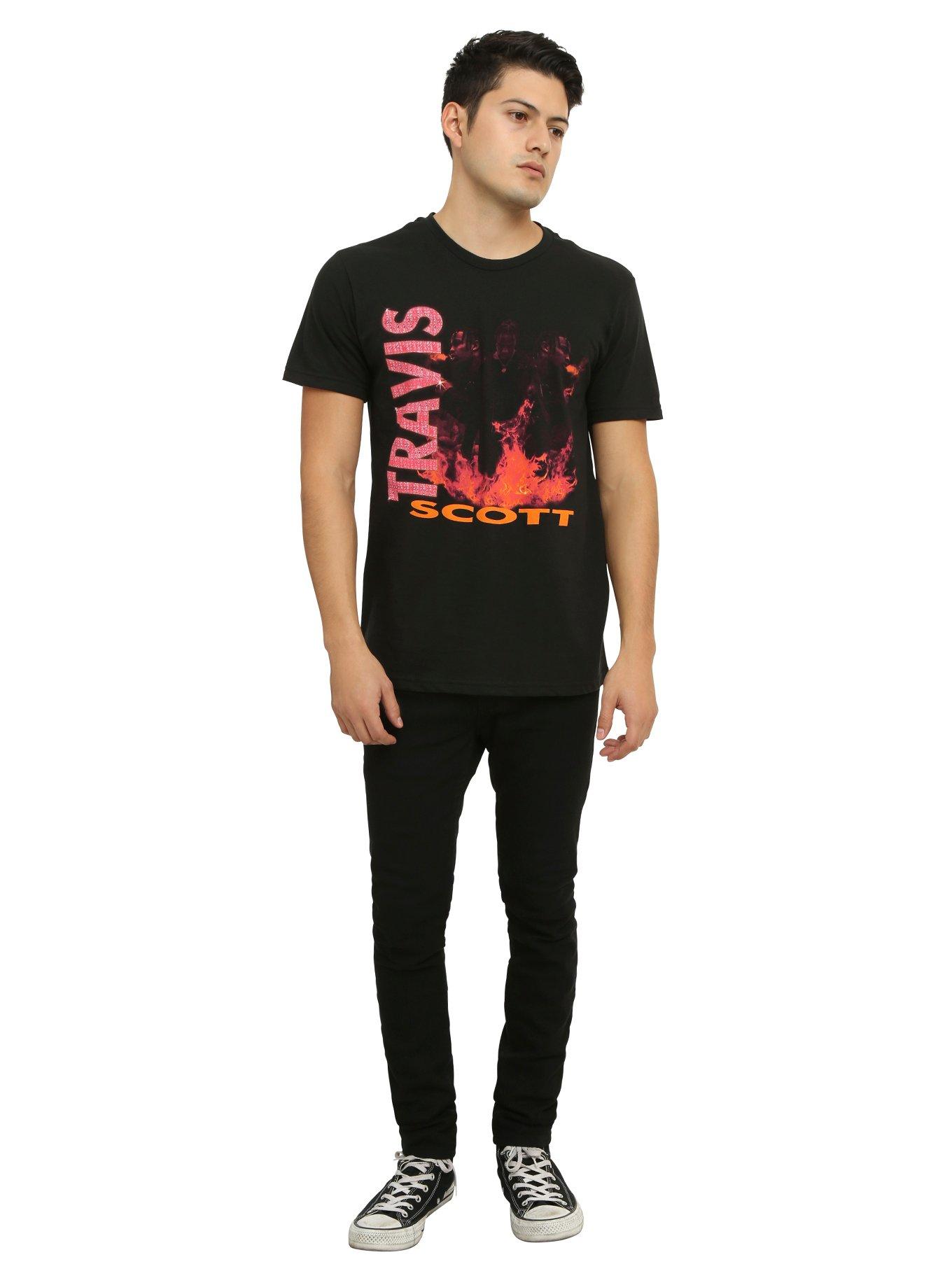 Travis Scott Fire T-Shirt, , alternate