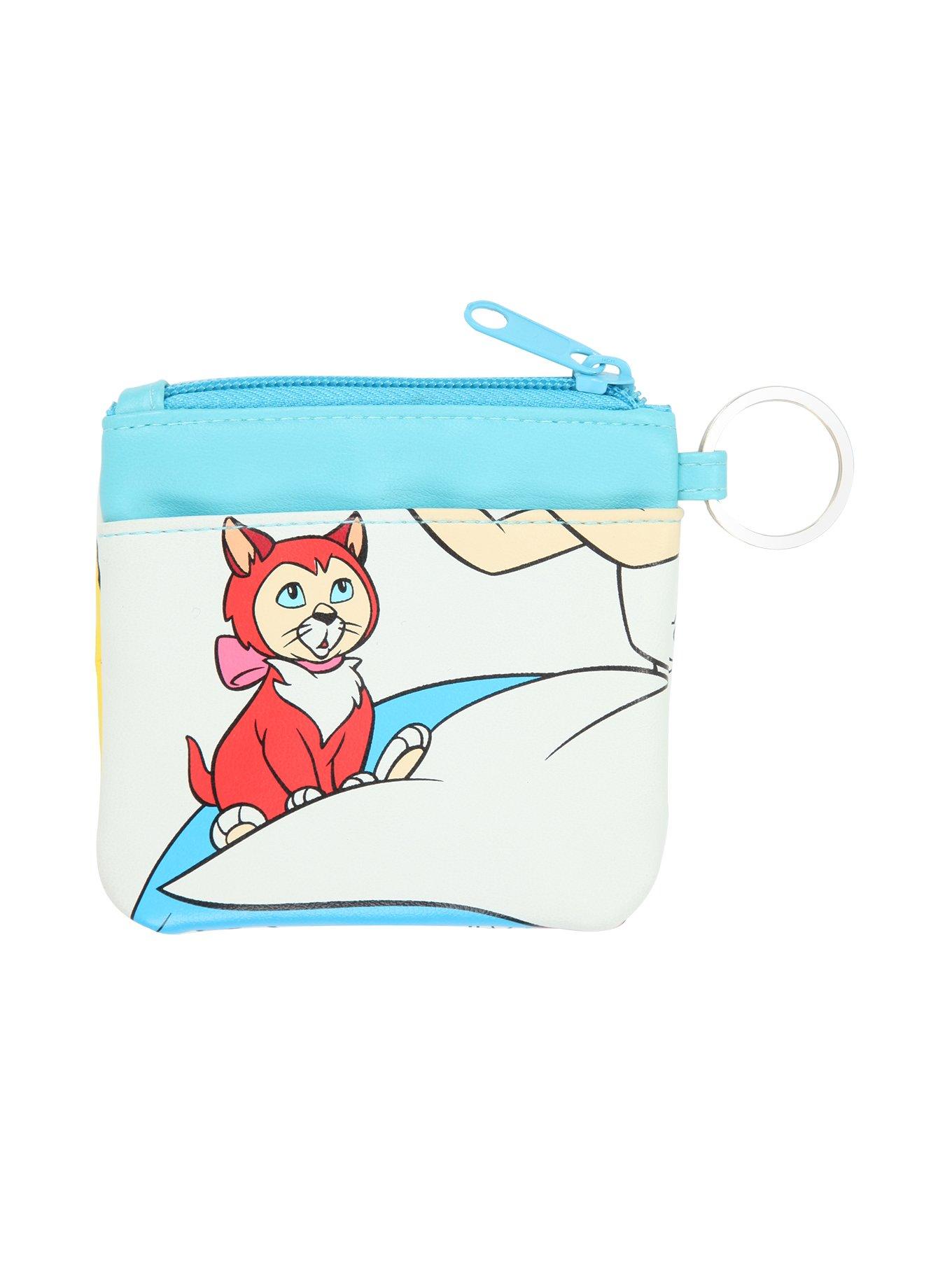 Disney Alice In Wonderland Dinah Flower Crown Coin Purse, , alternate