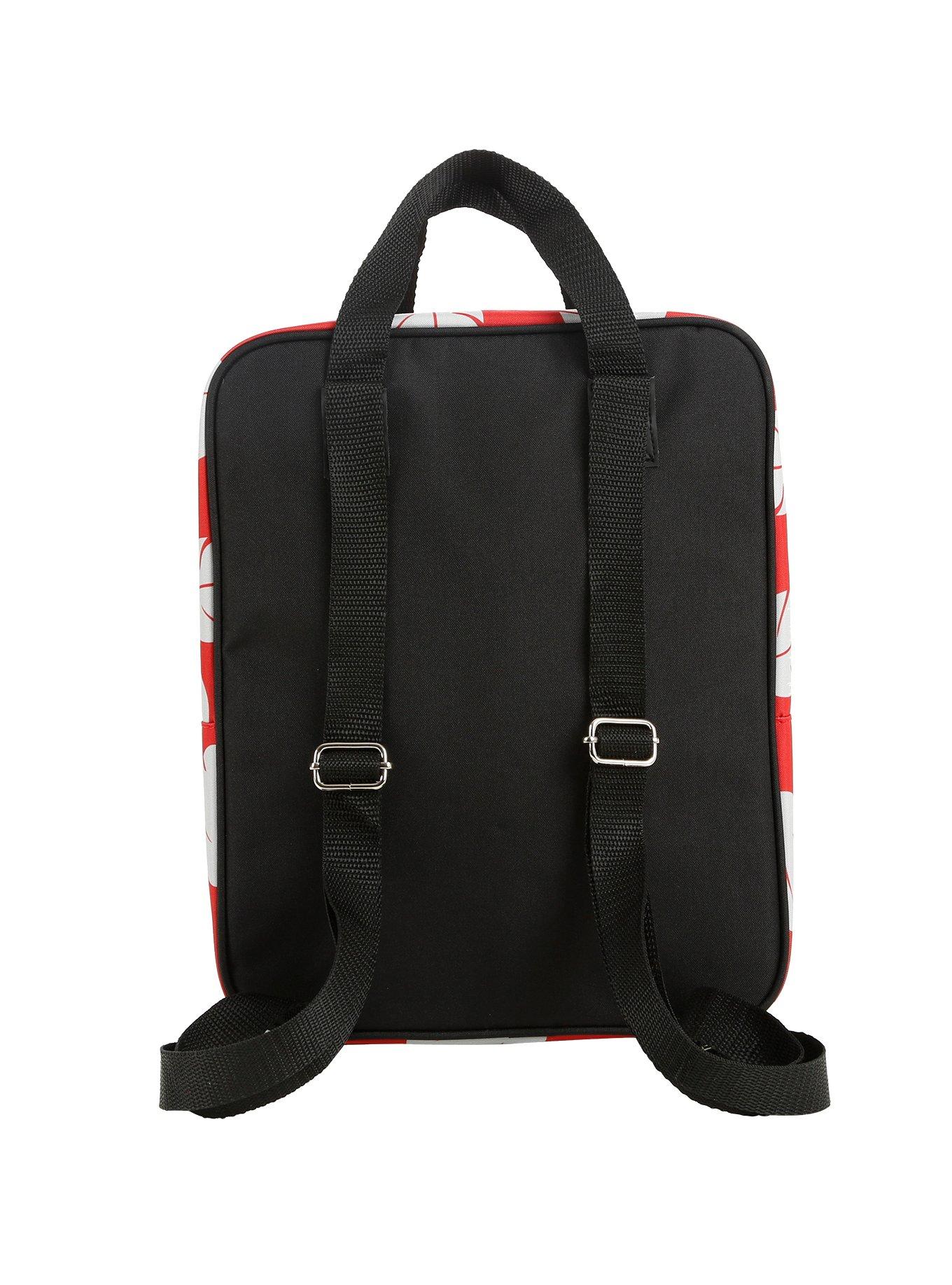 Loungefly Disney Lilo & Stitch Floral Mini Briefcase Backpack, , alternate