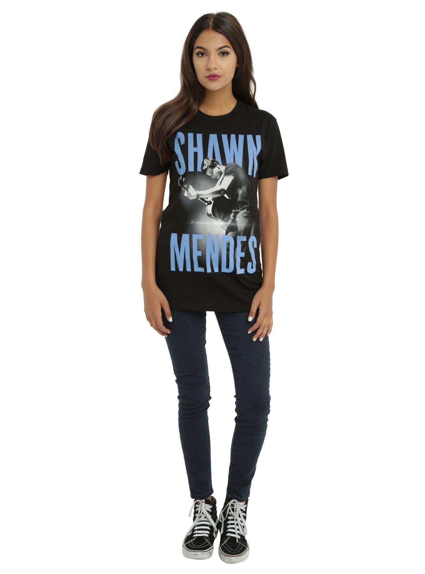 Shawn Mendes Live Guitar Girls T-Shirt, , alternate