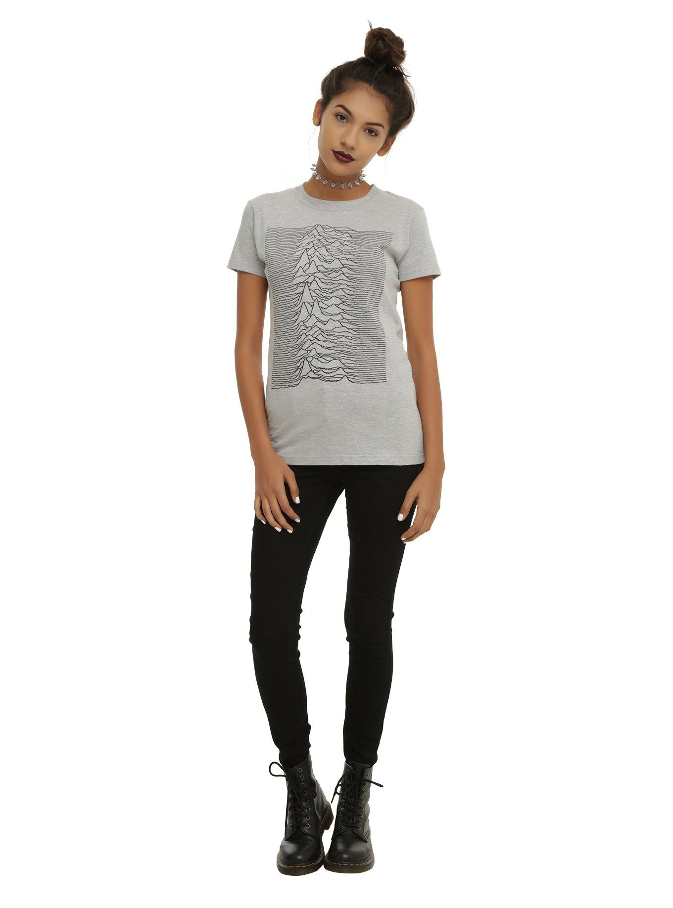 Joy Division Unknown Pleasures Girls T-Shirt, , alternate