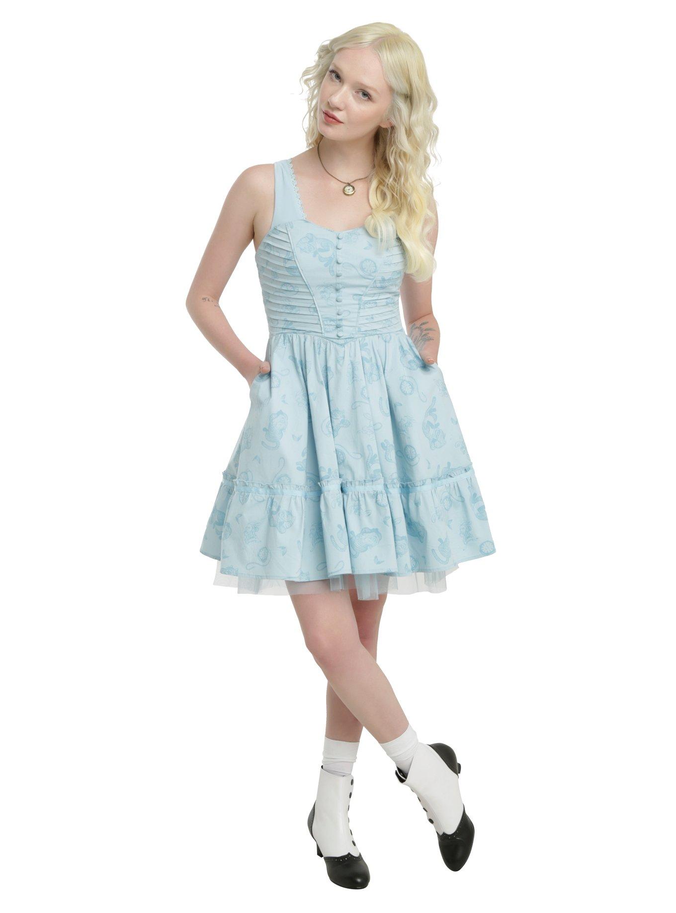 Disney Alice Through The Looking Glass Alice Tea Party Dress, , alternate