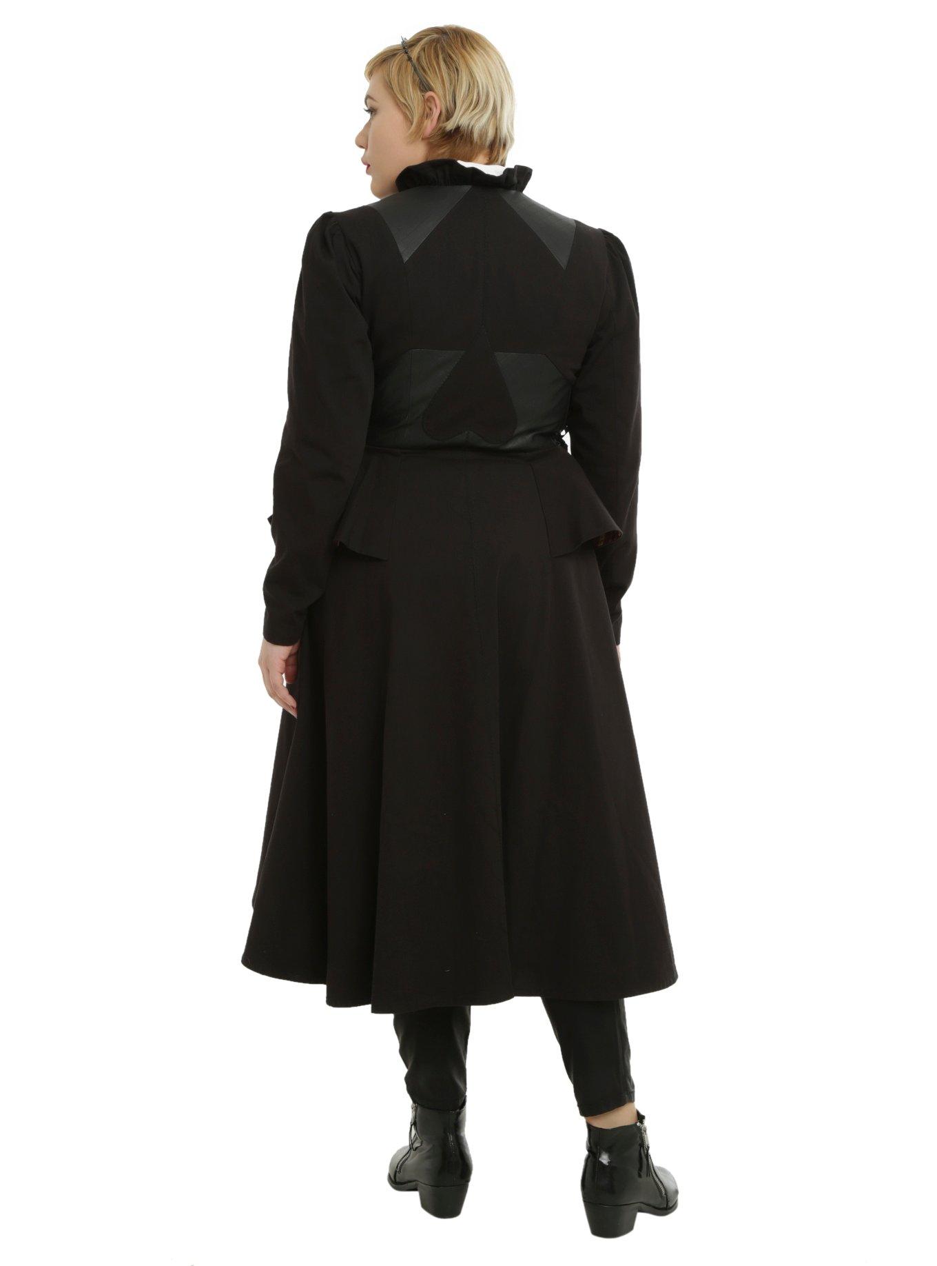 Disney Alice Through The Looking Glass Red Queen Battle Coat Plus Size, , alternate