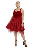 Disney Alice Through The Looking Glass Red Queen Heart Dress Plus Size, , alternate