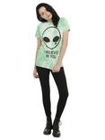 Believed In You Alien Girls T-Shirt, , alternate
