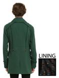 Disney Alice Through The Looking Glass Mad Hatter Guys Lined Green Jacket, , alternate