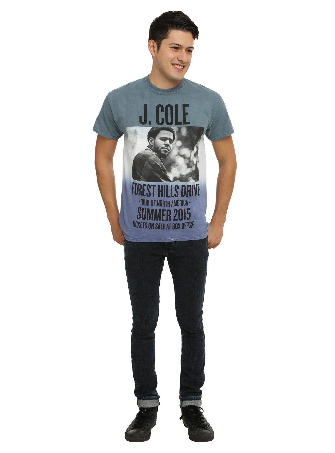 J. Cole Forest Hills Drive Dip Dye T-Shirt