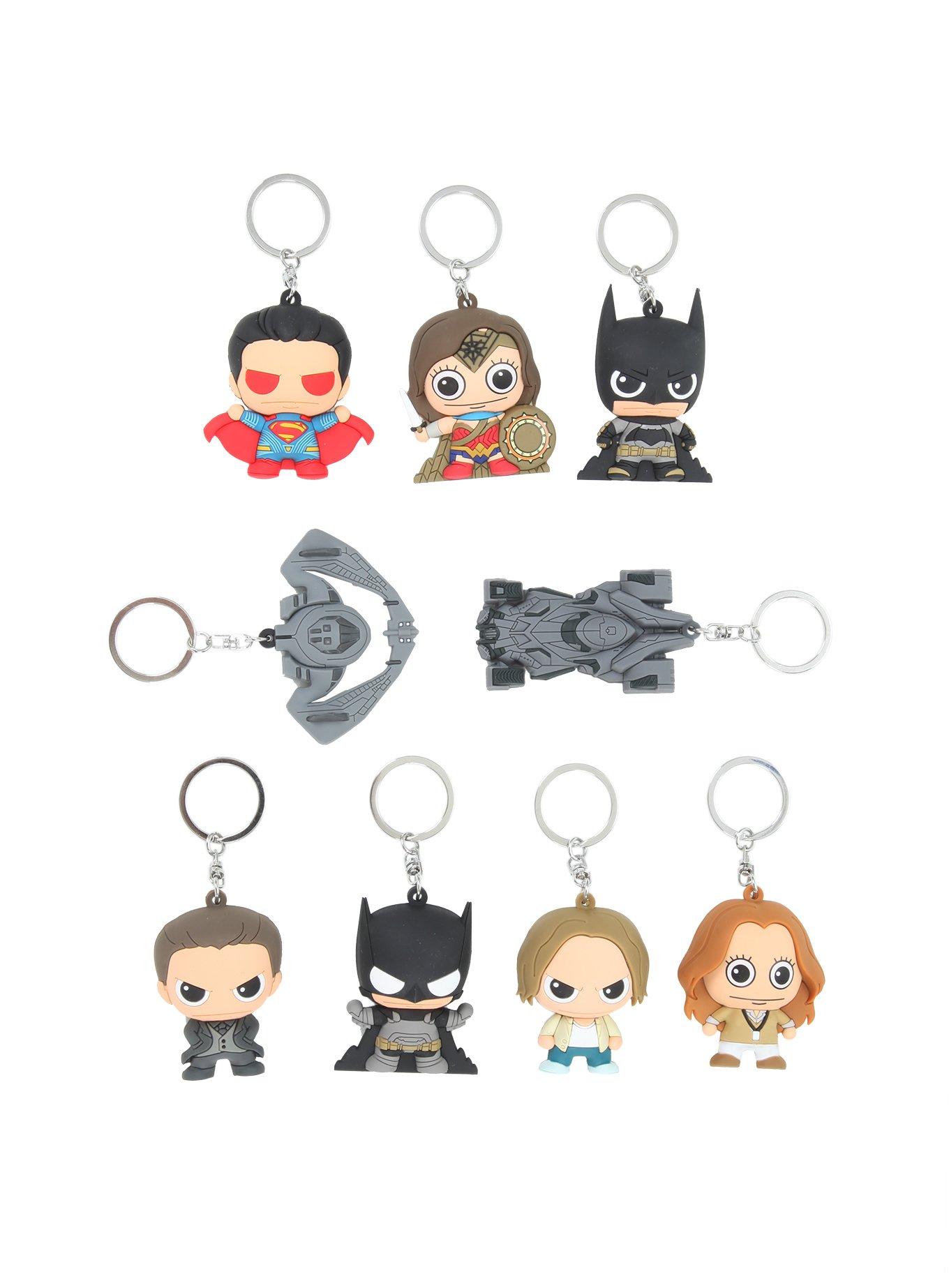 DC Comics Batman V Superman: Dawn Of Justice Blind Bag Figure Key Chain, , alternate