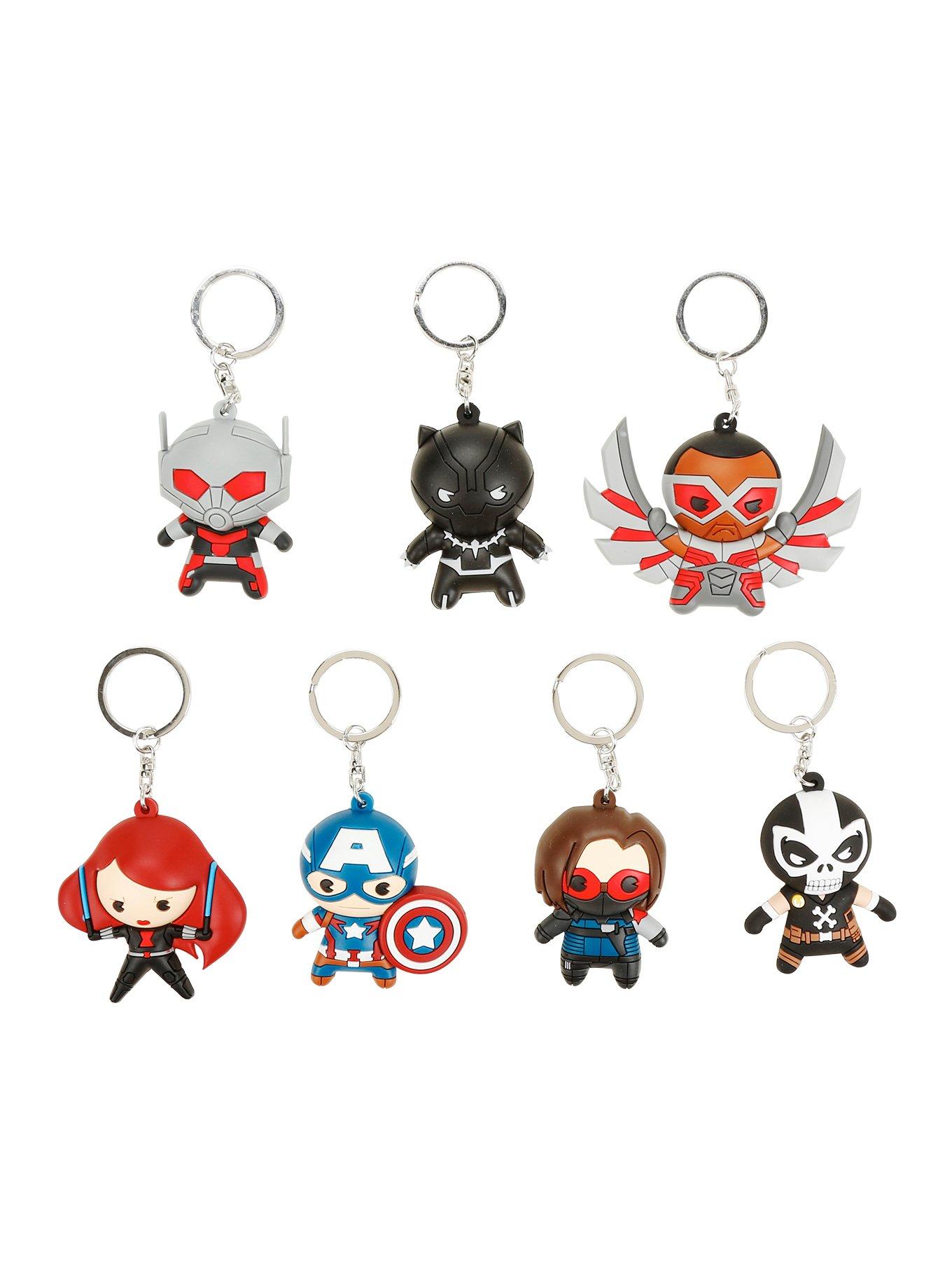 Marvel Series 6 Key Chain Blind Bag Figure, , alternate