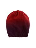 Red Purple Ombre Slouch Beanie, , alternate