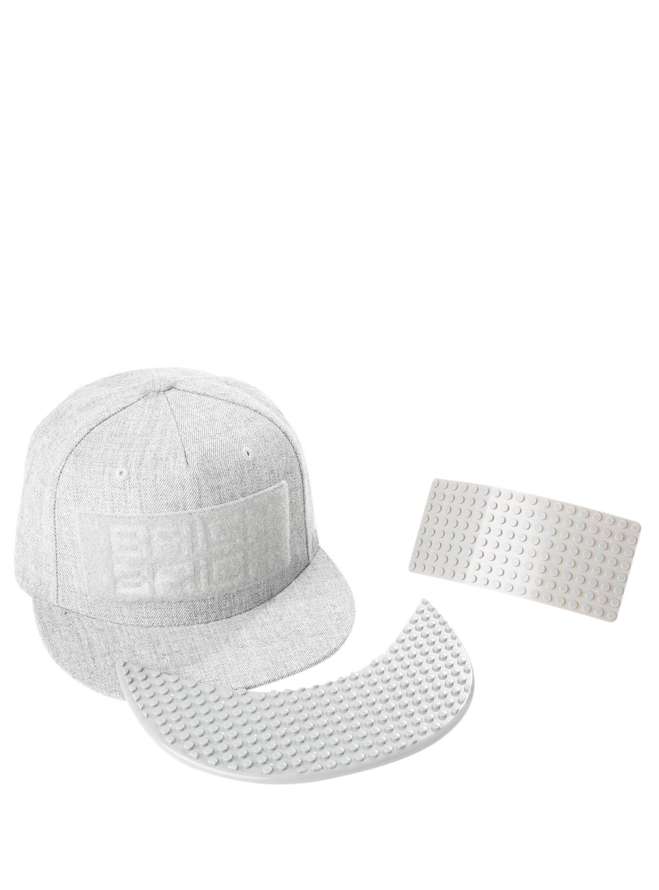 Brick Brick Grey Snapback Hat, , alternate