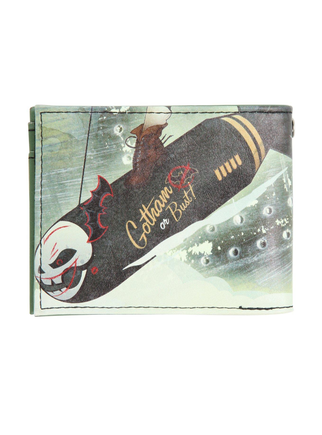DC Comics Bombshells Harley Quinn Bi-Fold Wallet, , alternate