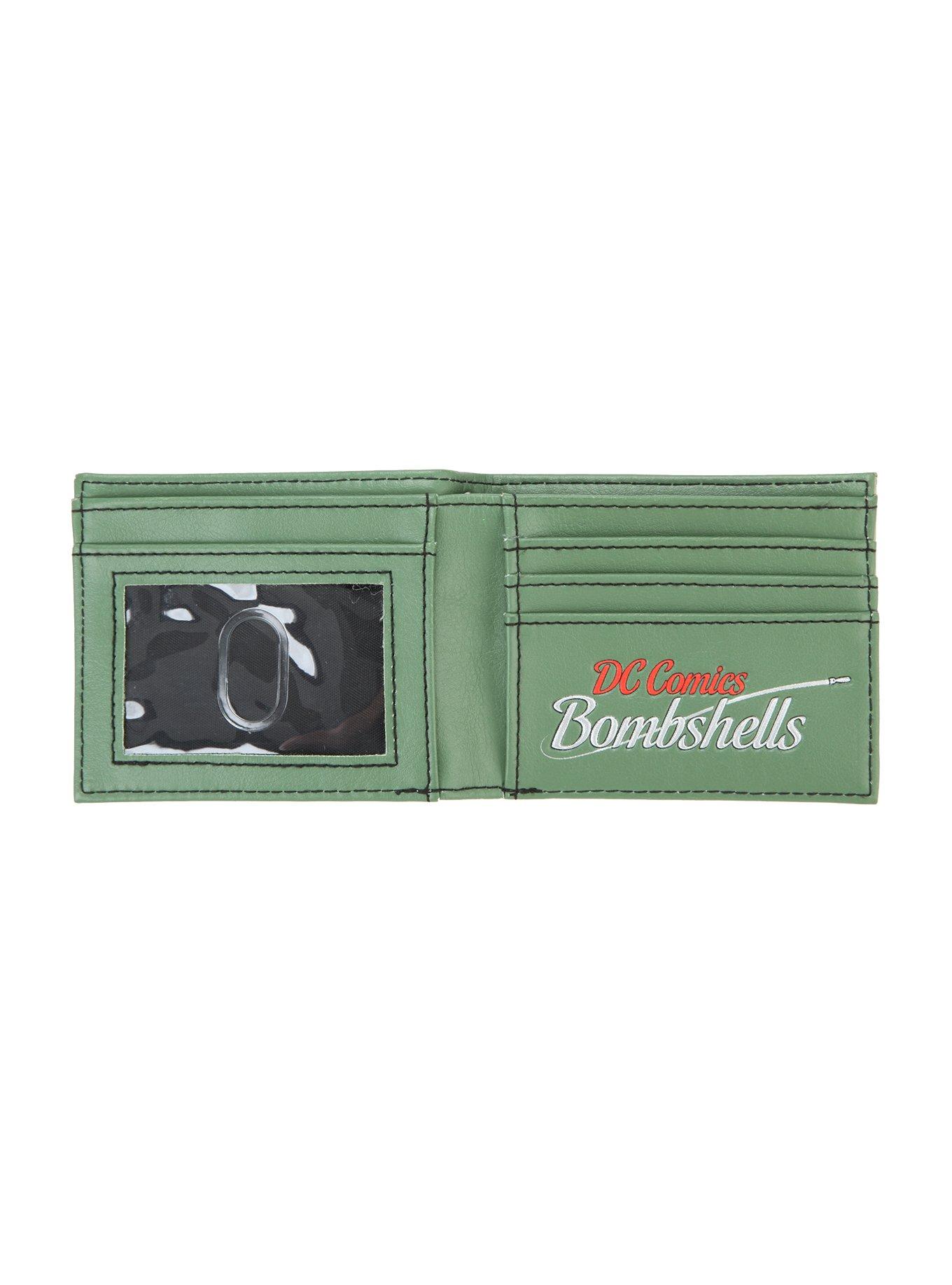 DC Comics Bombshells Harley Quinn Bi-Fold Wallet, , alternate
