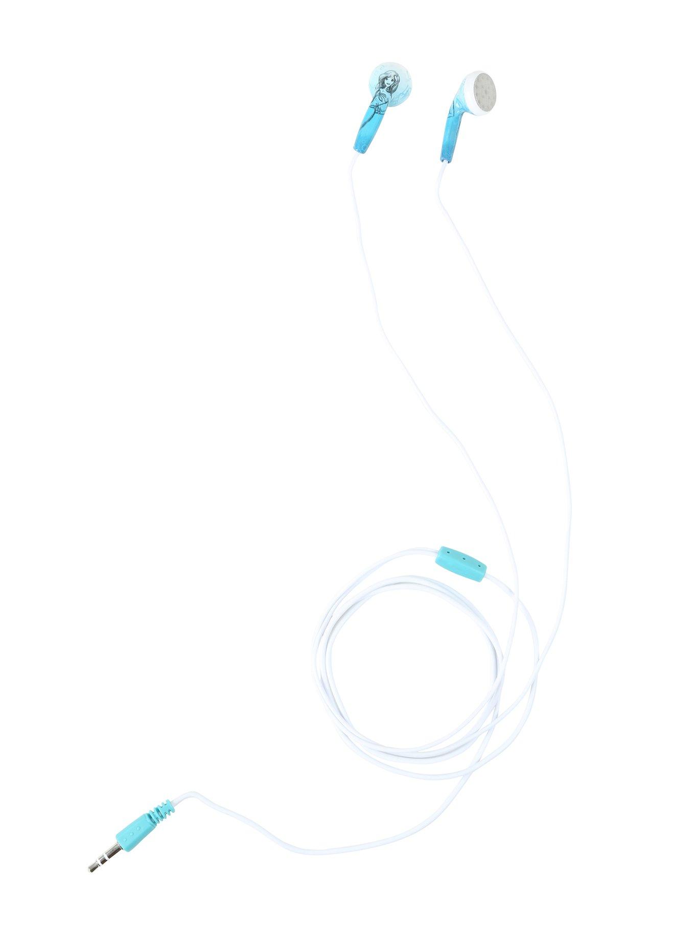 Disney The Little Mermaid Ariel Sketch Earbuds, , alternate