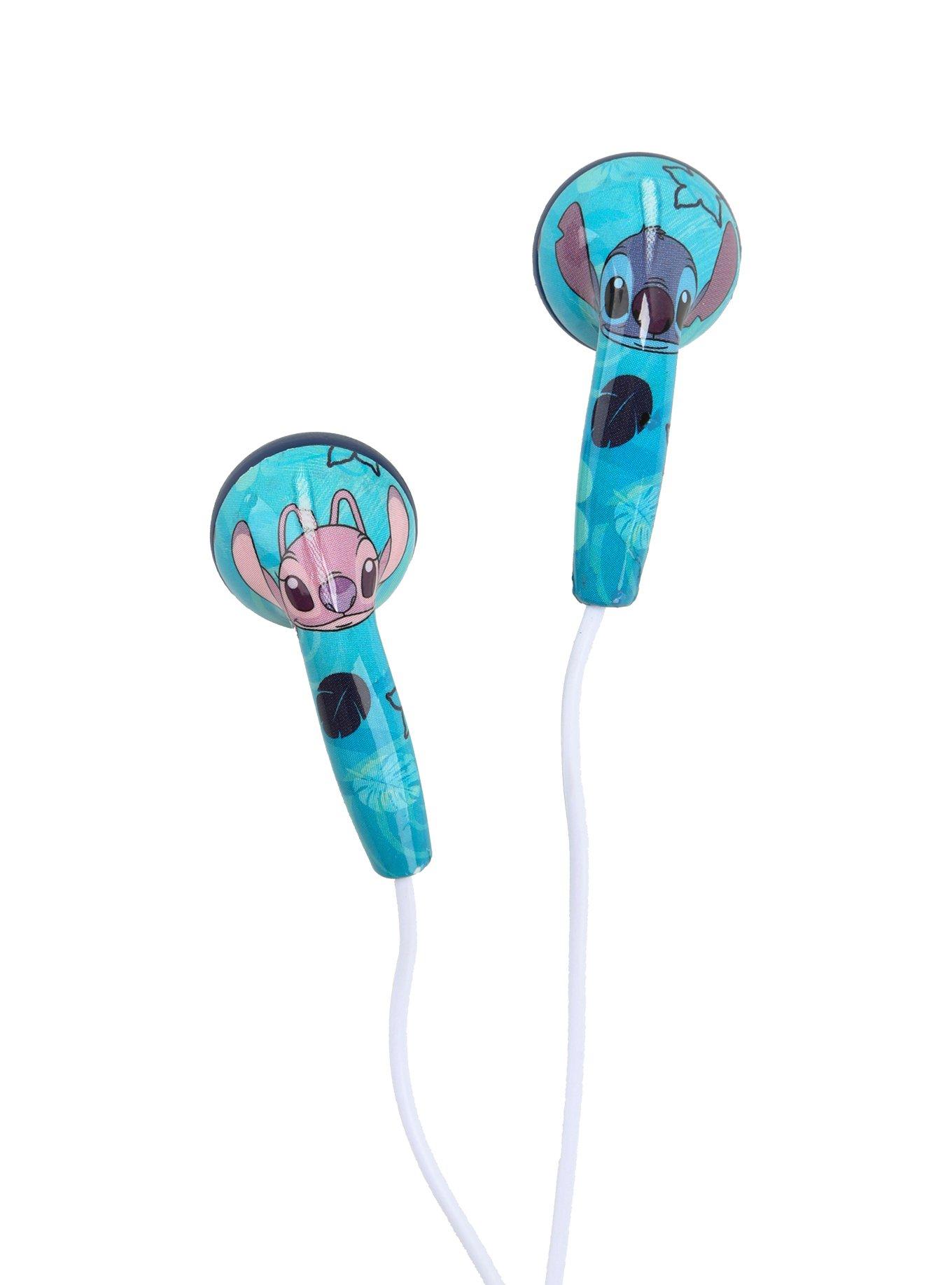 Disney Lilo & Stitch Angel & Stitch Earbuds, , alternate