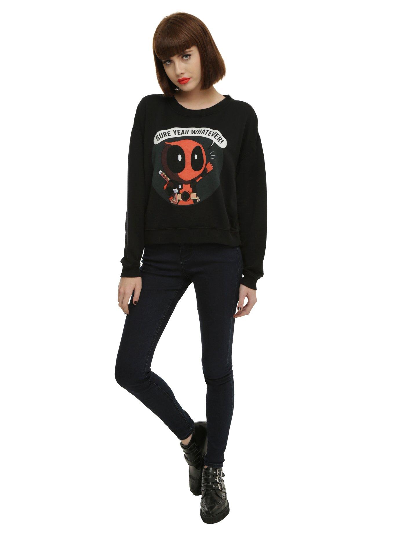 Marvel Deadpool Kawaii Girls Pullover Top, , alternate