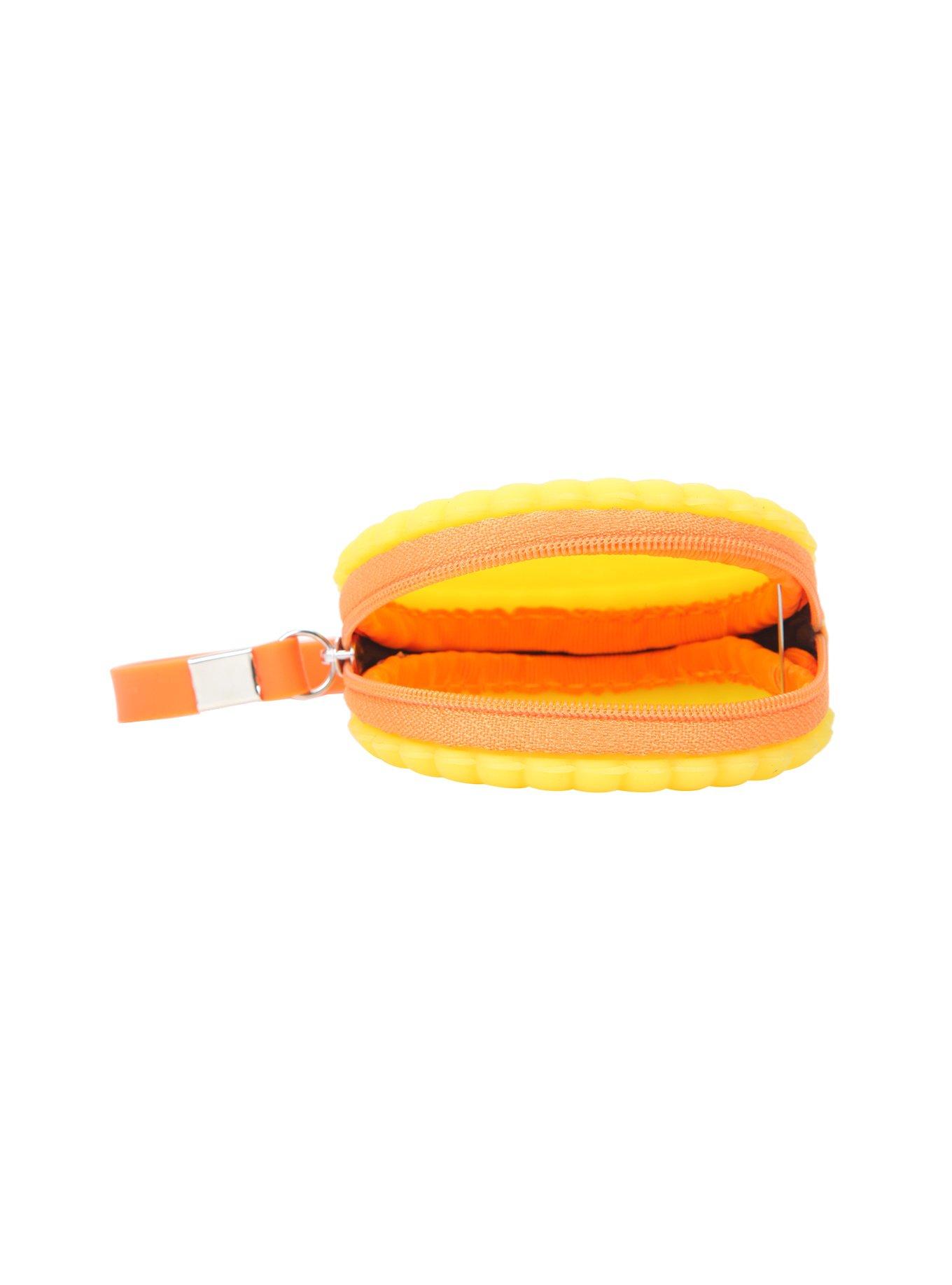 Lemon Cookie Zip Silicone Coin Purse, , alternate