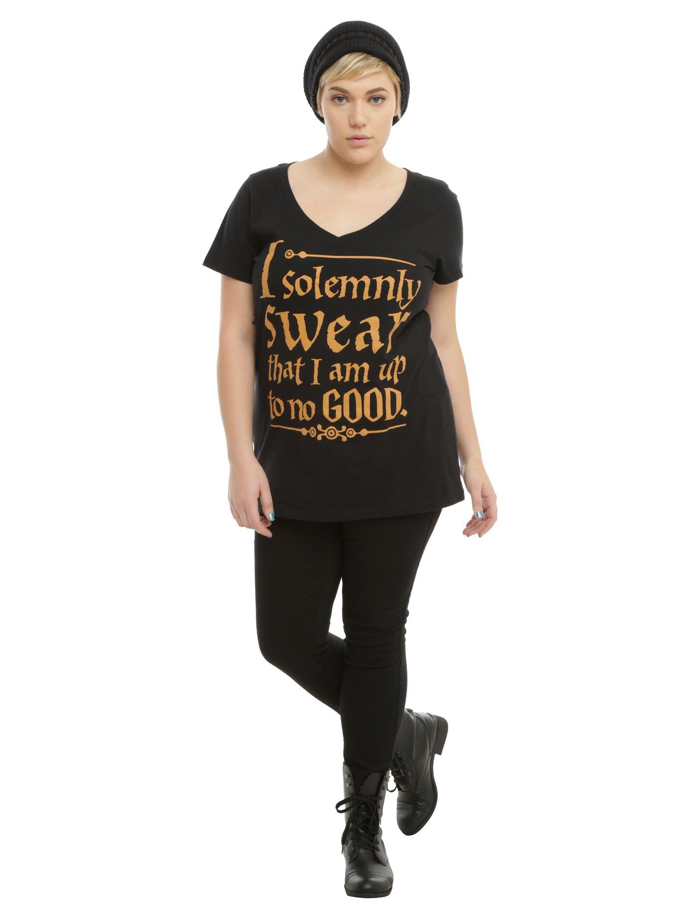 Harry Potter Solemnly Swear Girls T-Shirt Plus Size, , alternate