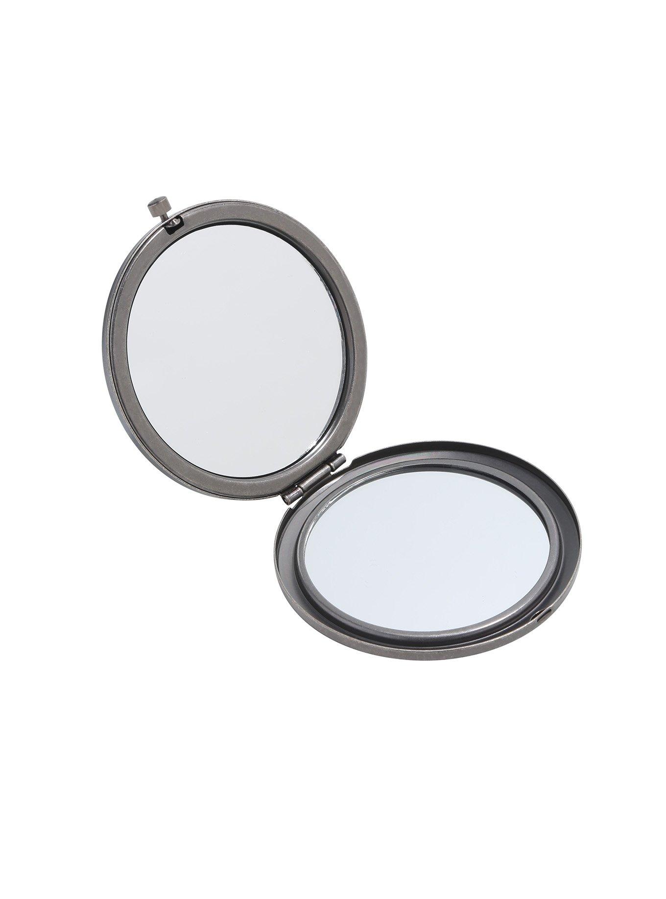 Sugar Skull Metal Hinge Mirror, , alternate