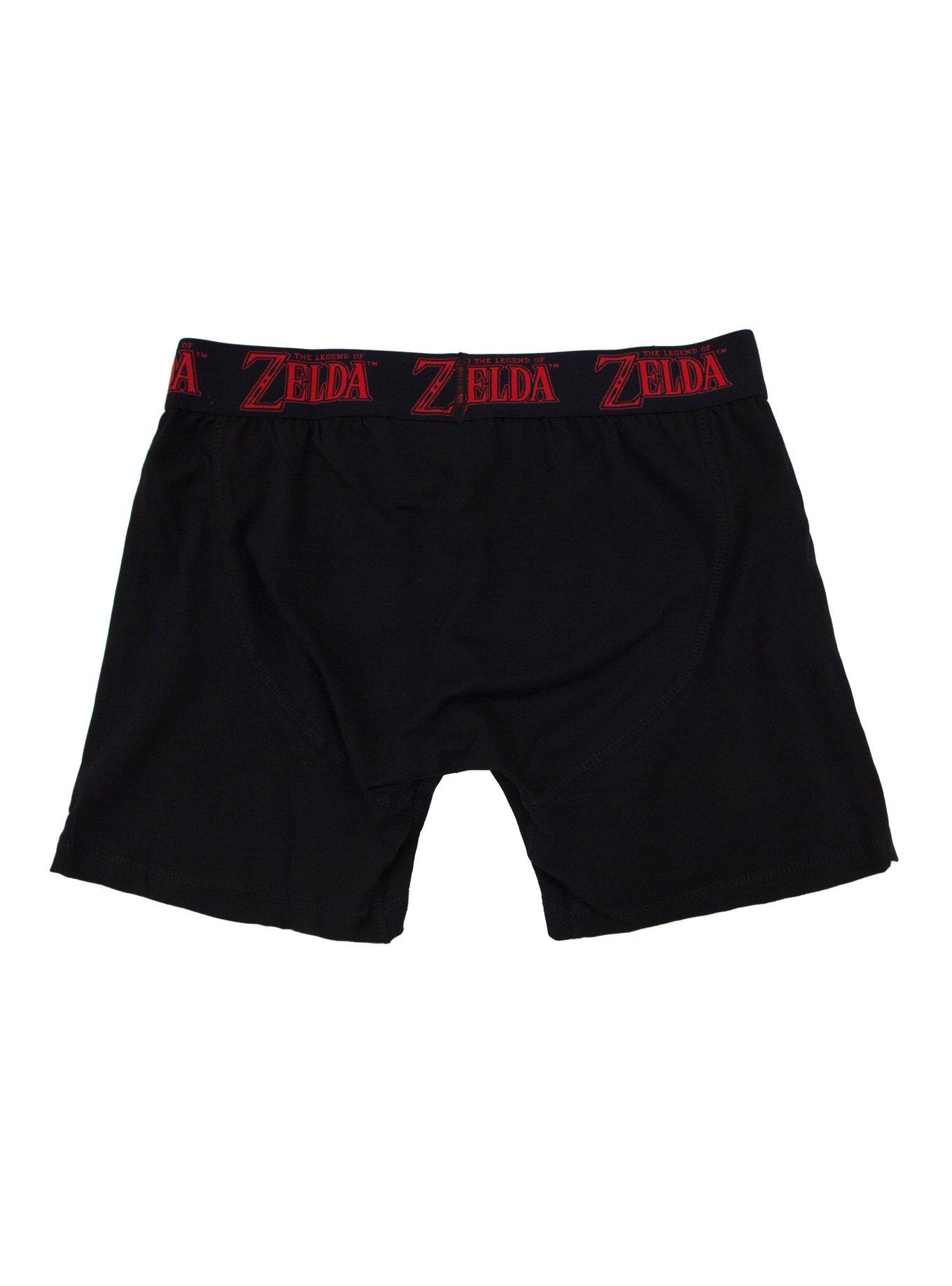 Nintendo The Legend Of Zelda Boxer Briefs, , alternate