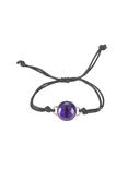 Purple Dragon Eye Cord Bracelet, , alternate