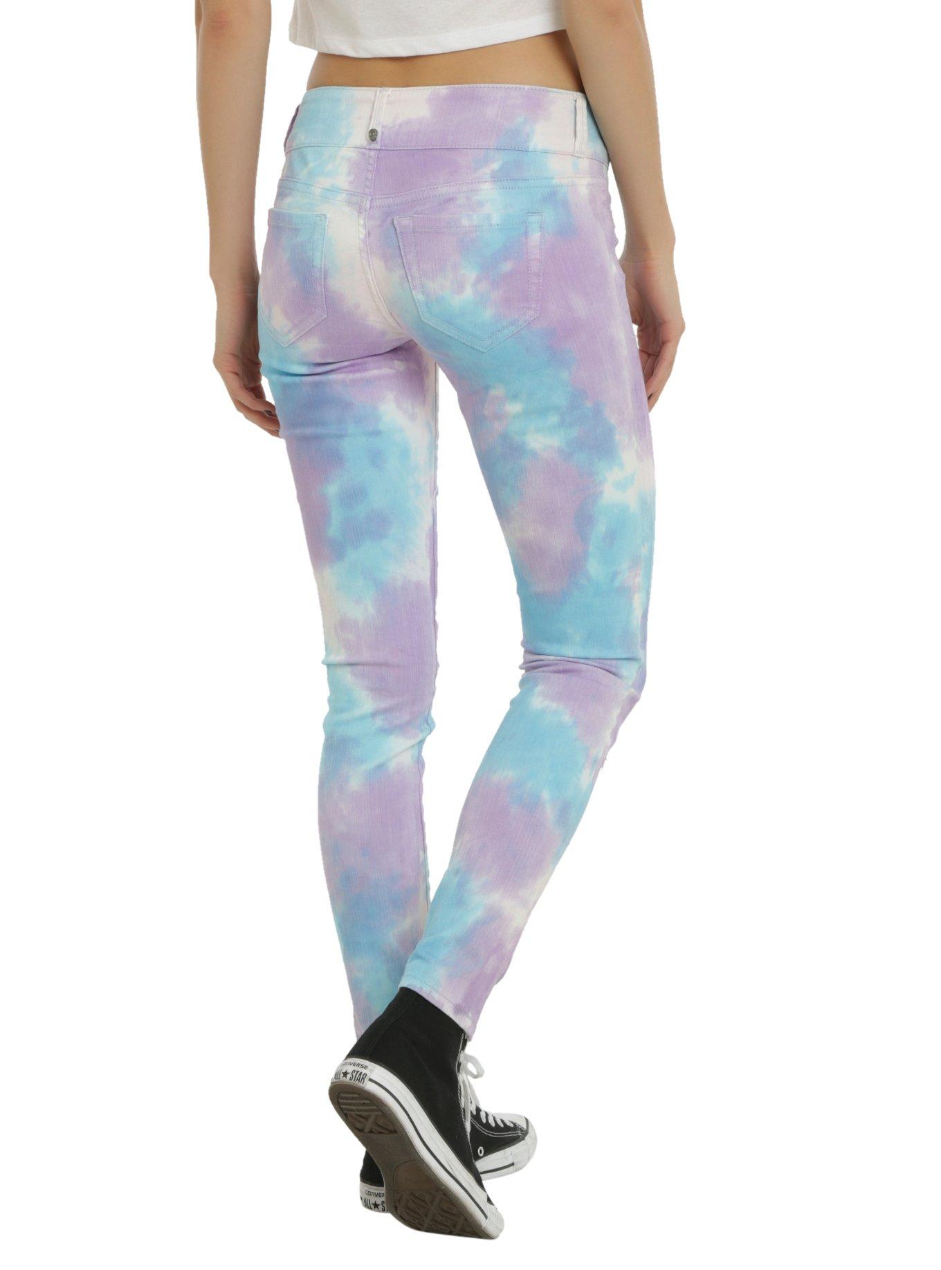 Blackheart Cotton Candy Super Skinny Jeans, , alternate