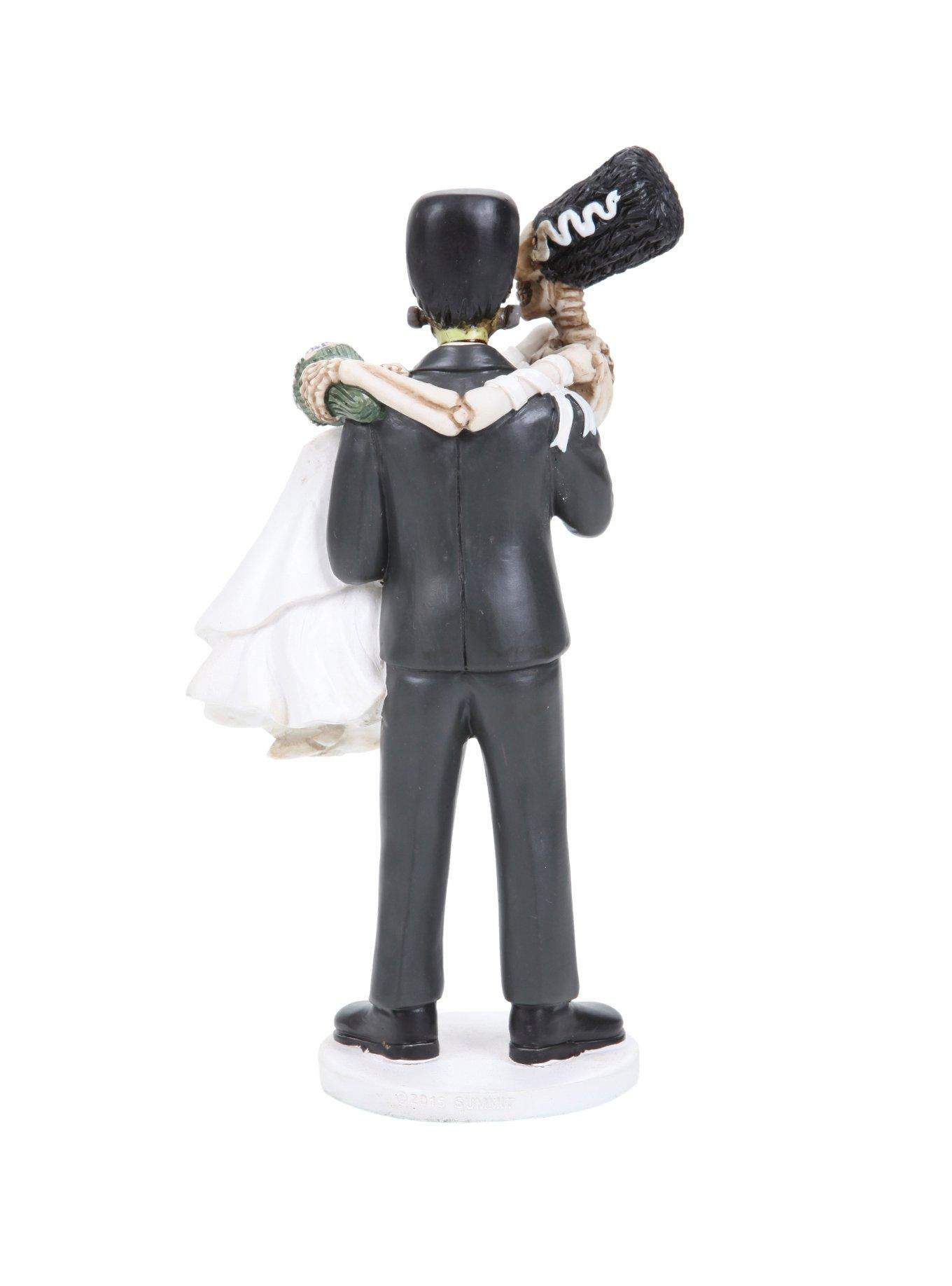 Frankenskull And Bride Figurine, , alternate