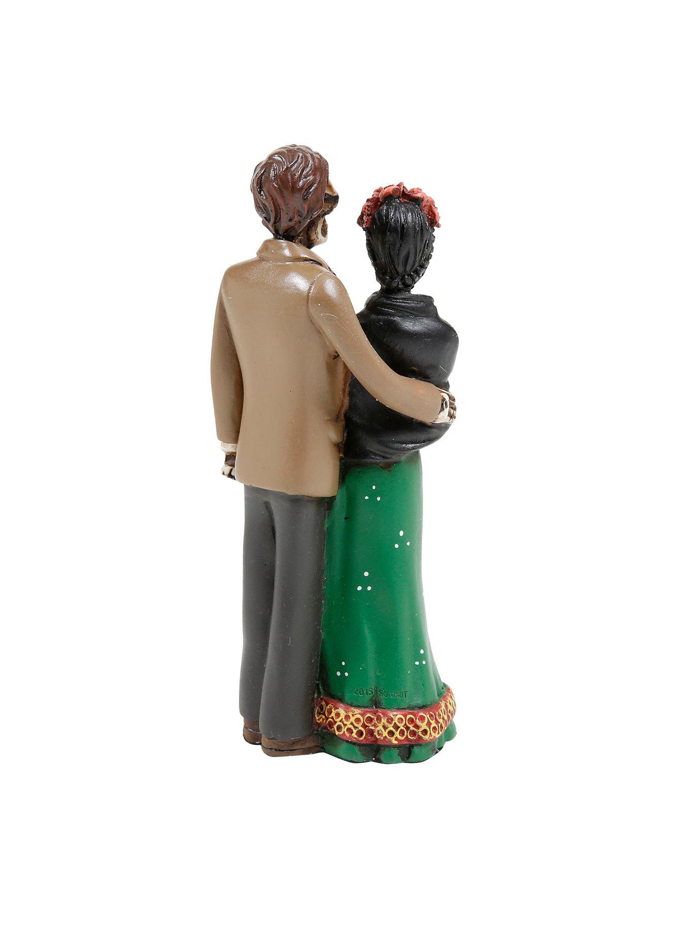 Skeleton Day Of The Dead Couple Figurine, , alternate