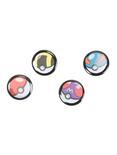 Pokemon Poke Ball Pin 4 Pack, , alternate