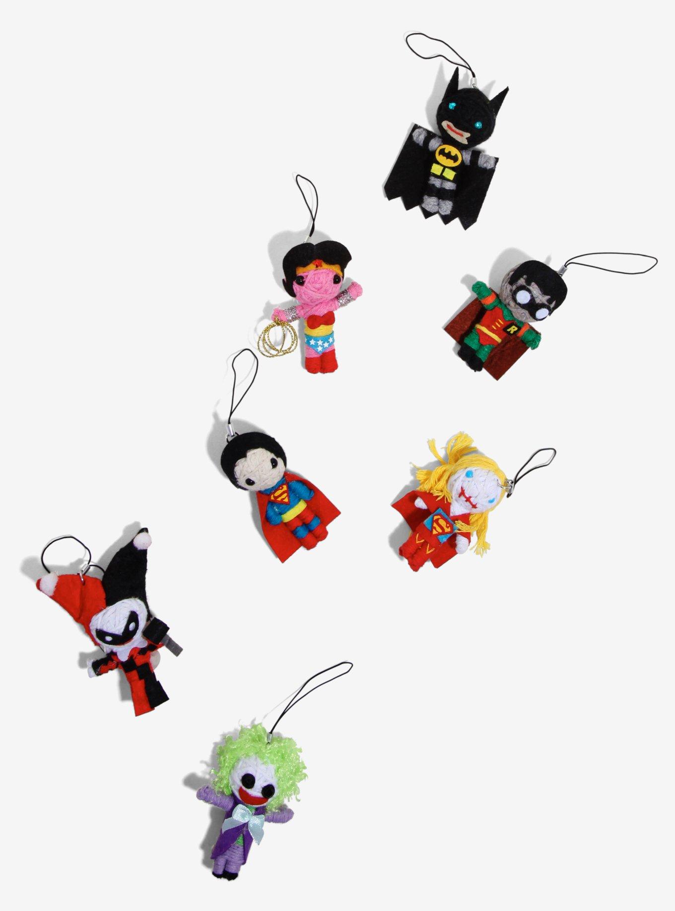 DC Comics Superhero Yarn Doll Key Chain, , alternate