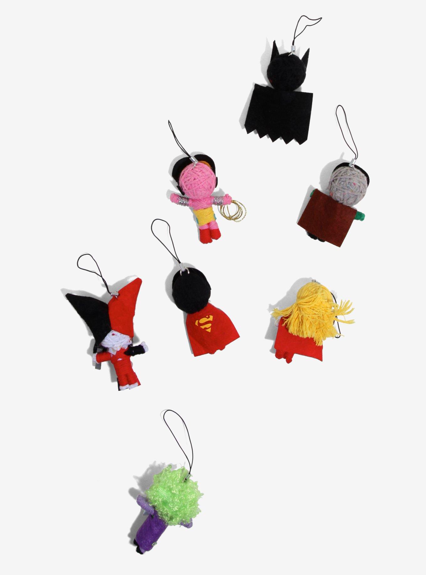 DC Comics Superhero Yarn Doll Key Chain, , alternate