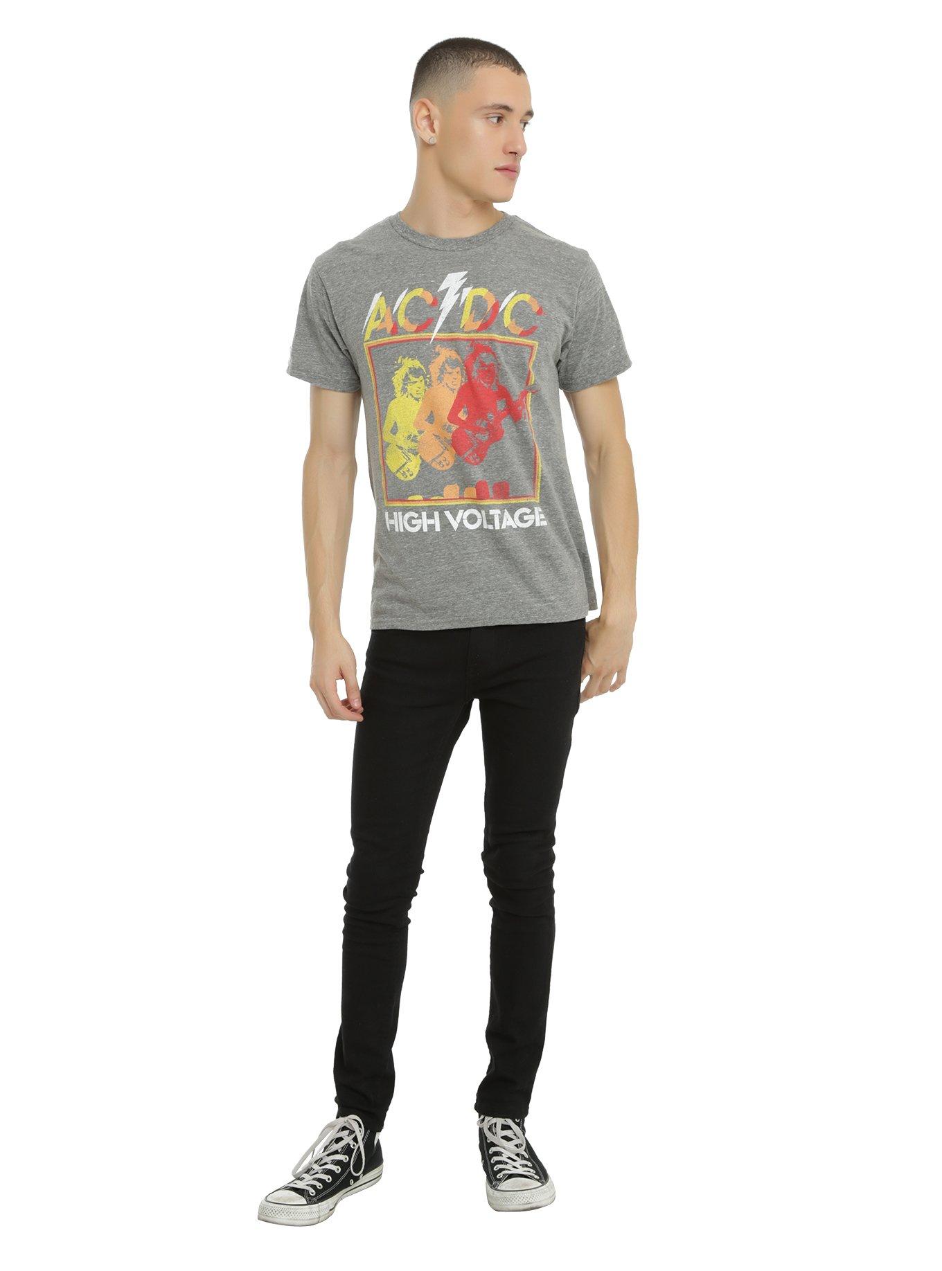 AC/DC High Voltage Tri-Blend T-Shirt, , alternate